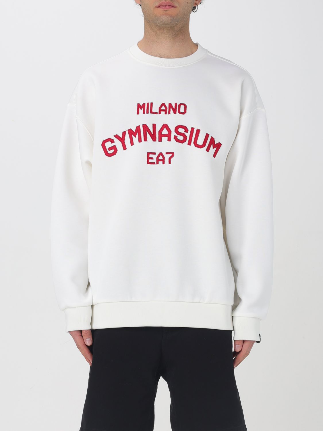 Ea7 Sweatshirt Men Blue