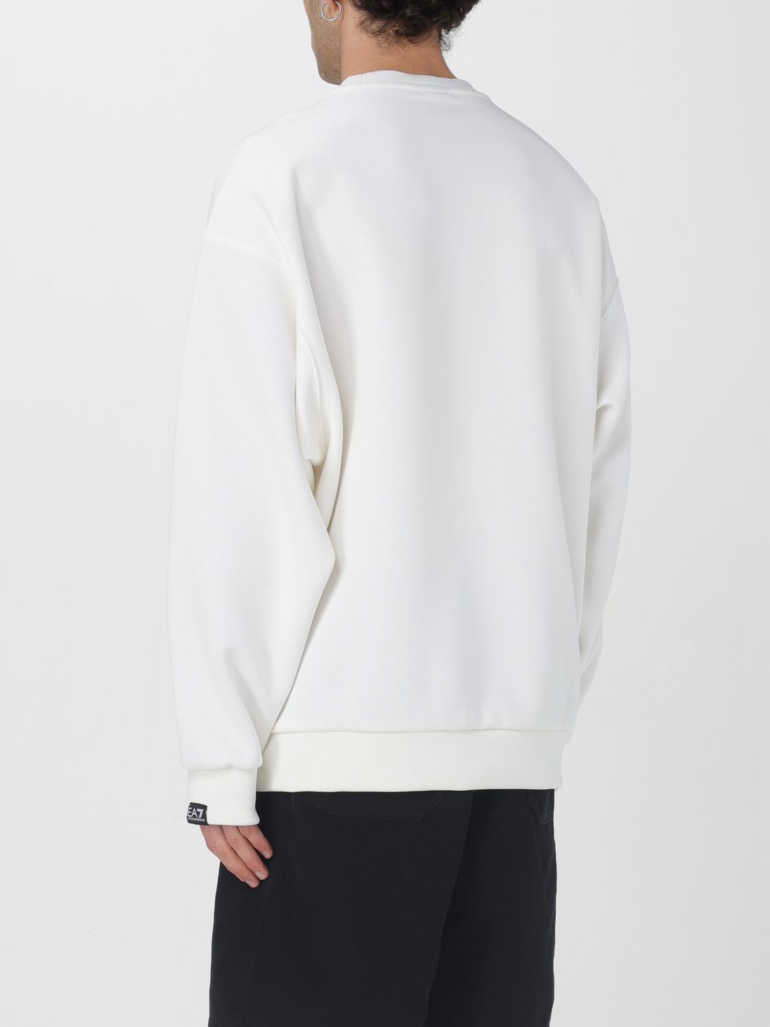 Ea7 Sweatshirt Men Blue