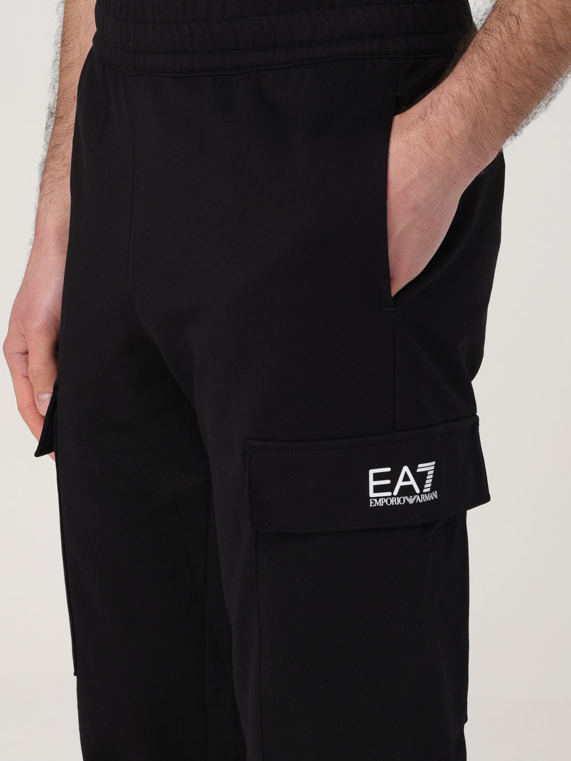 Ea7 Pants Men Black