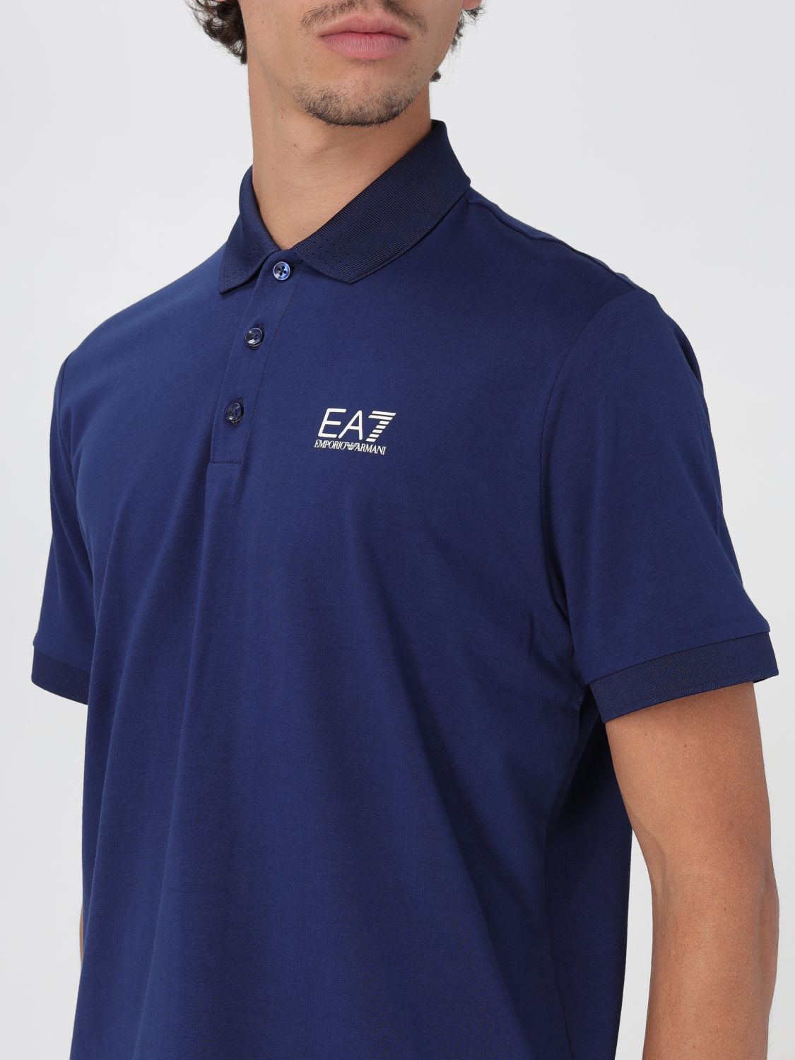 Ea7 Polo Shirt Men White