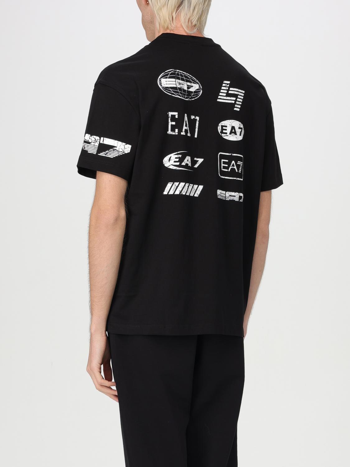 Ea7 T Shirt Men Beige