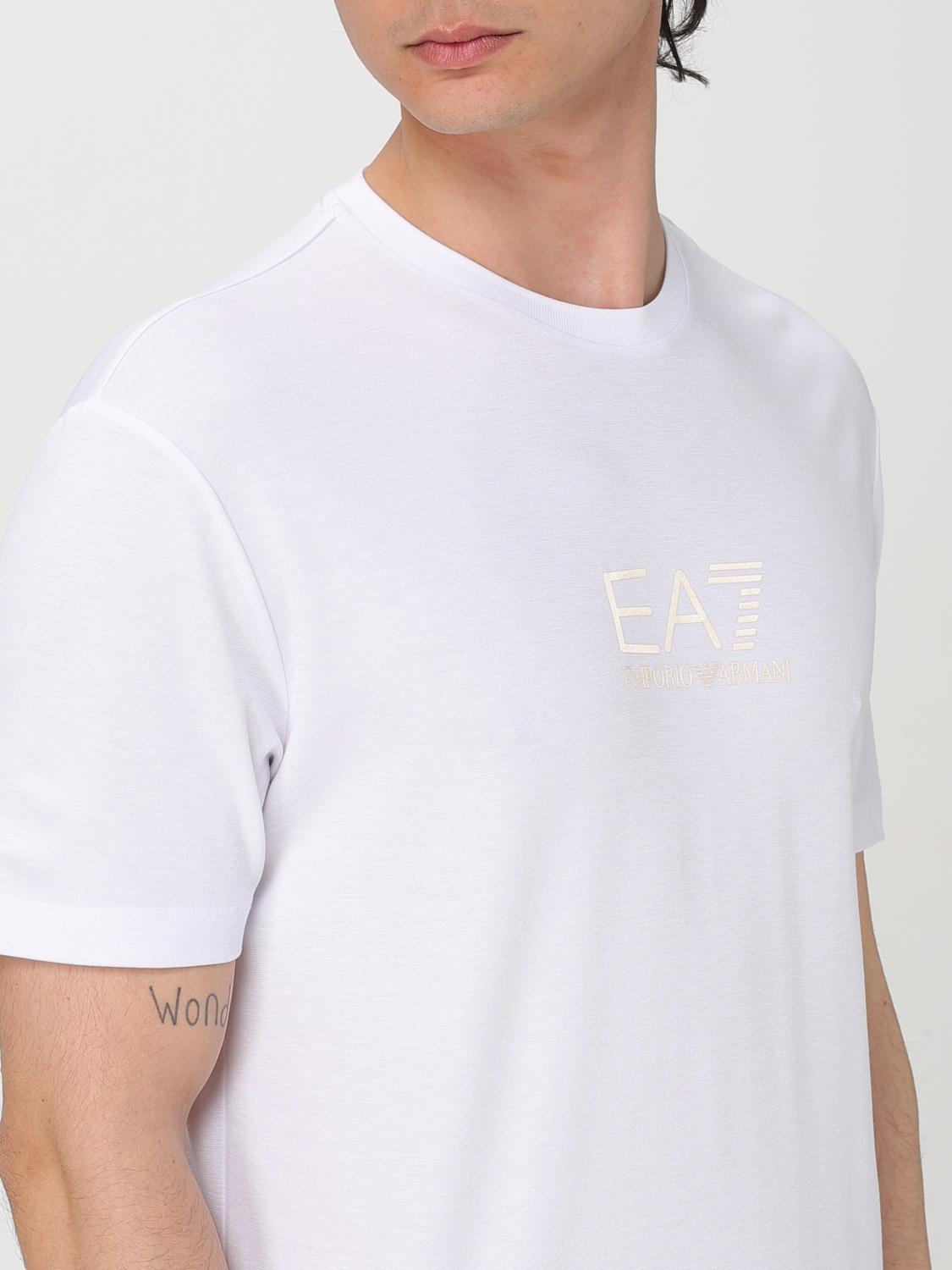 Ea7 T Shirt Men Black