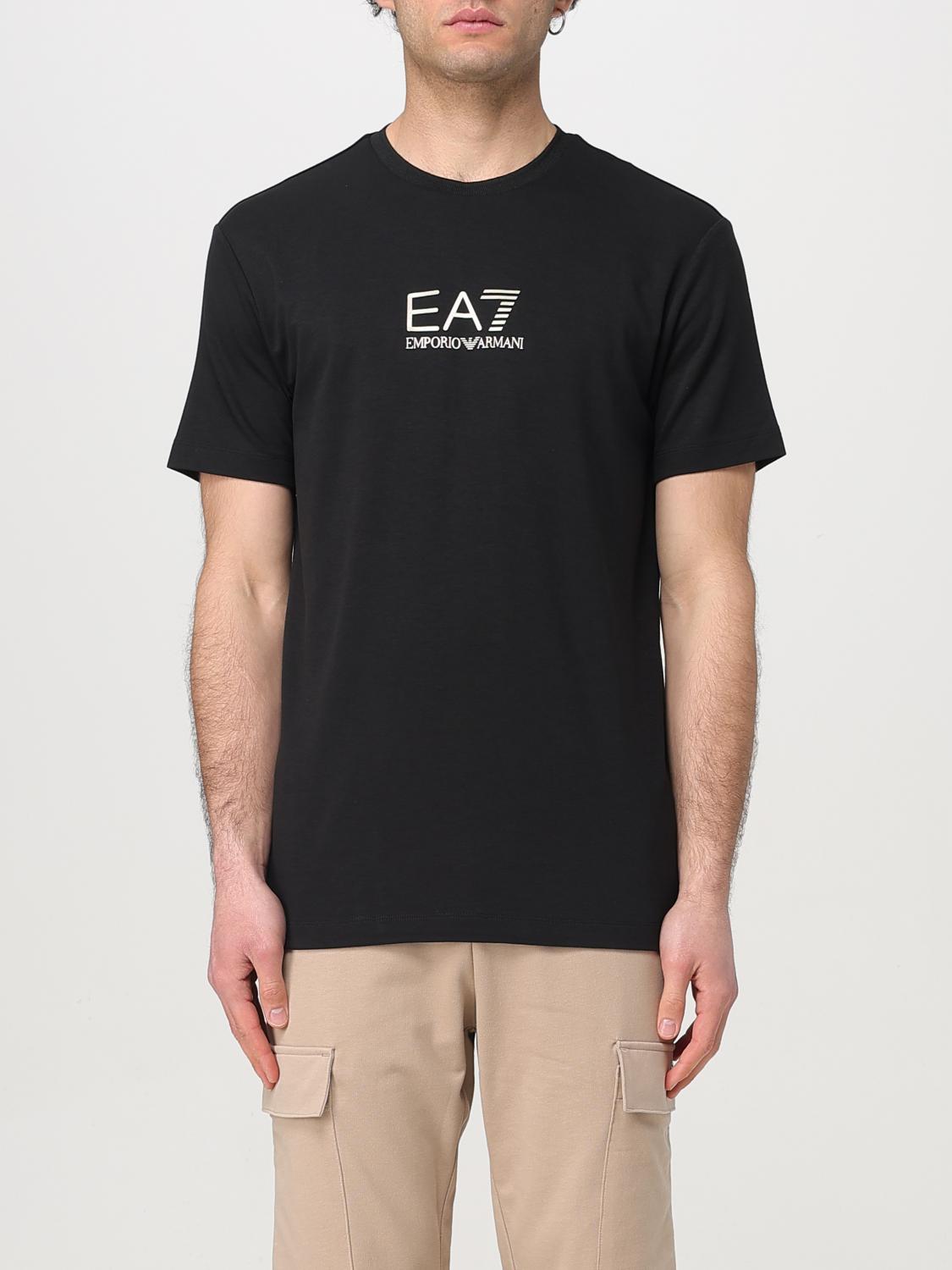 Ea7 T Shirt Men Black