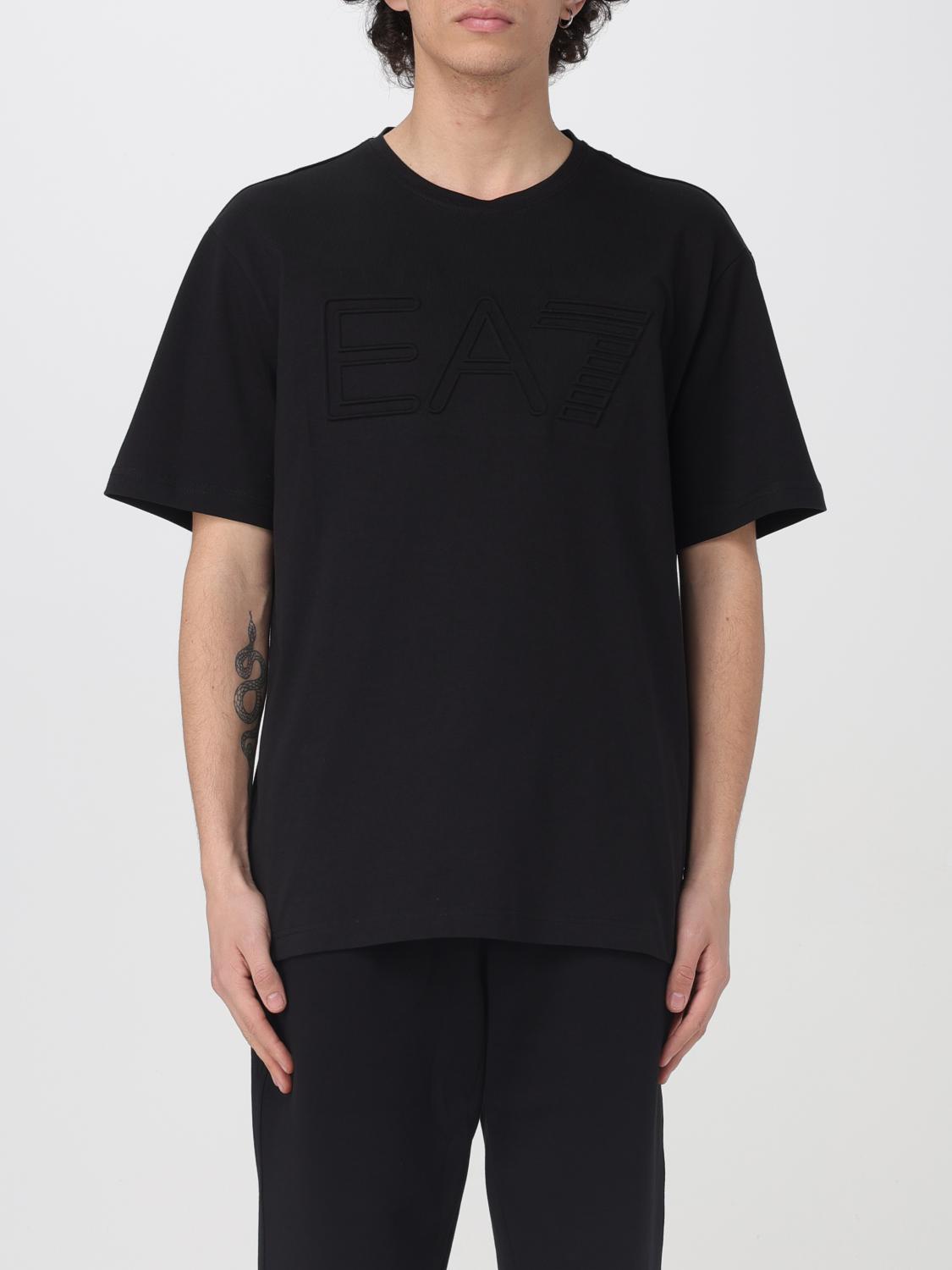 Ea7 T Shirt Men Black