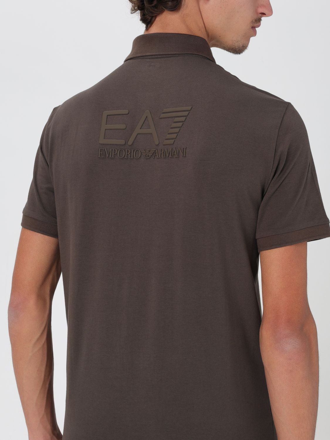 Ea7 Polo Shirt Men Blue