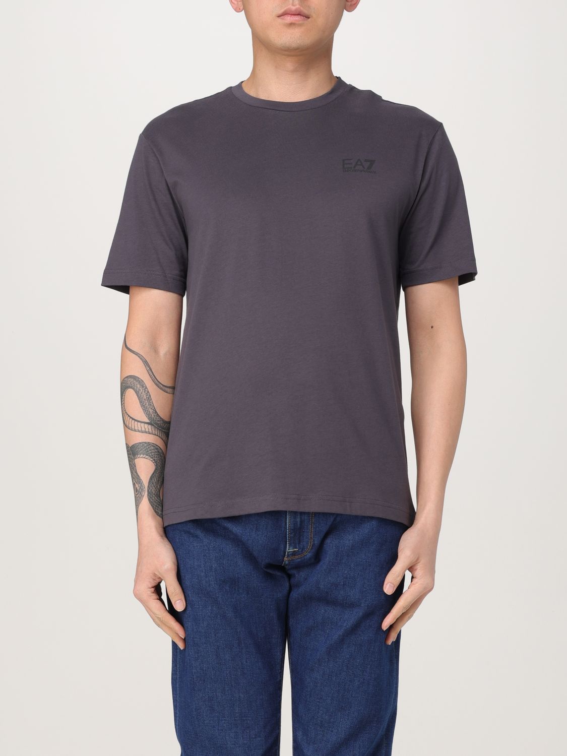 Ea7 T Shirt Men Black