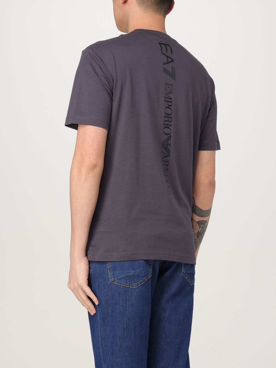 Ea7 T Shirt Men Black