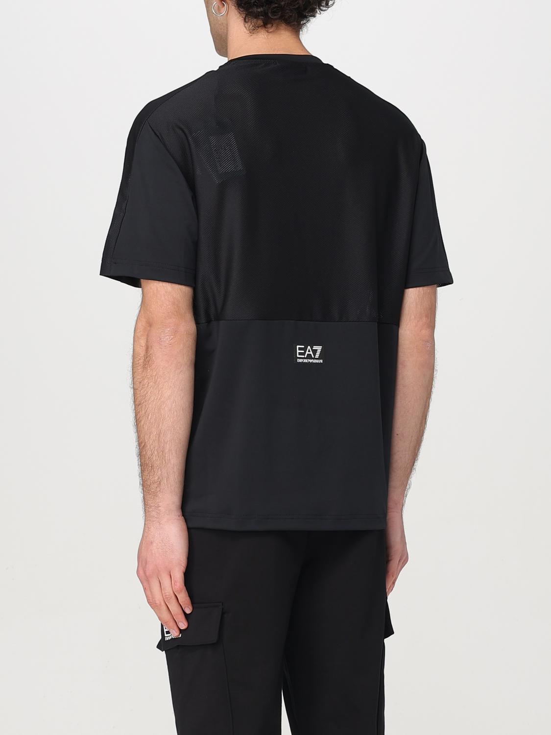 Ea7 T Shirt Men Black