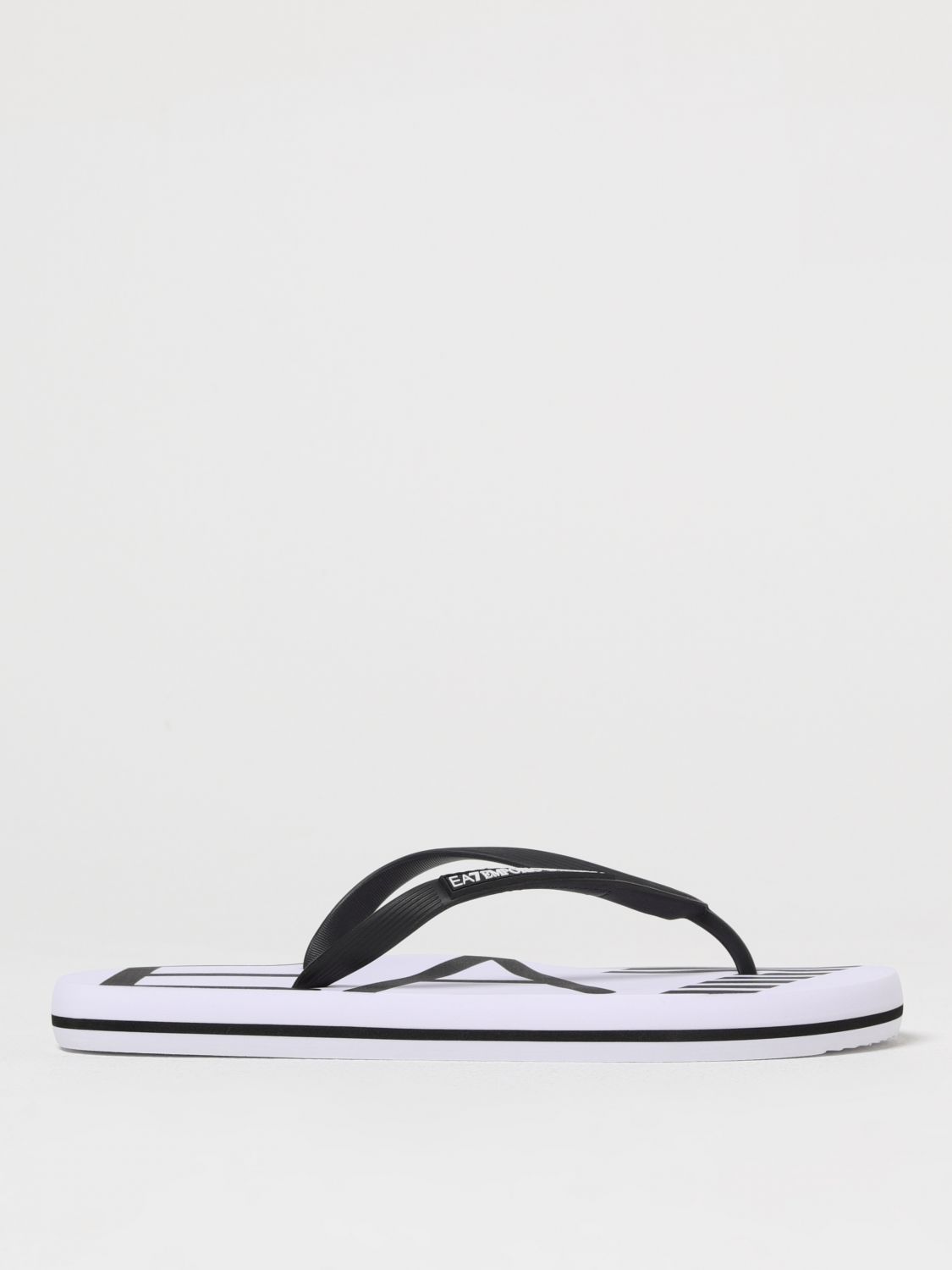 Ea7 Sandals Men Black