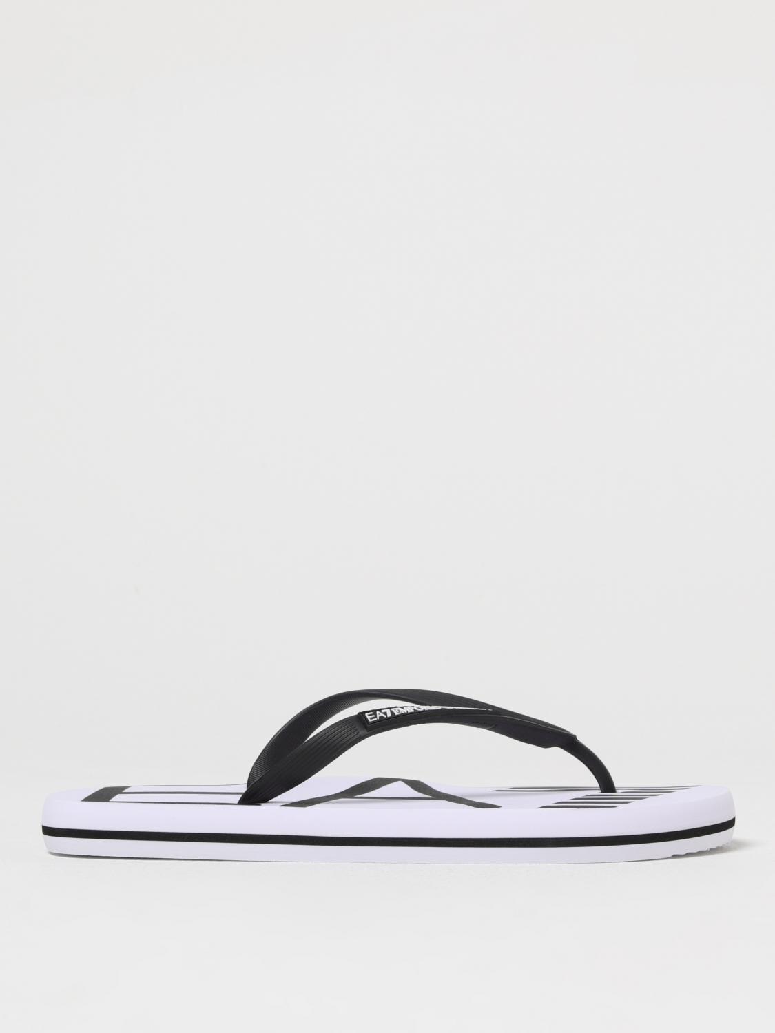 Ea7 Sandals Men Black