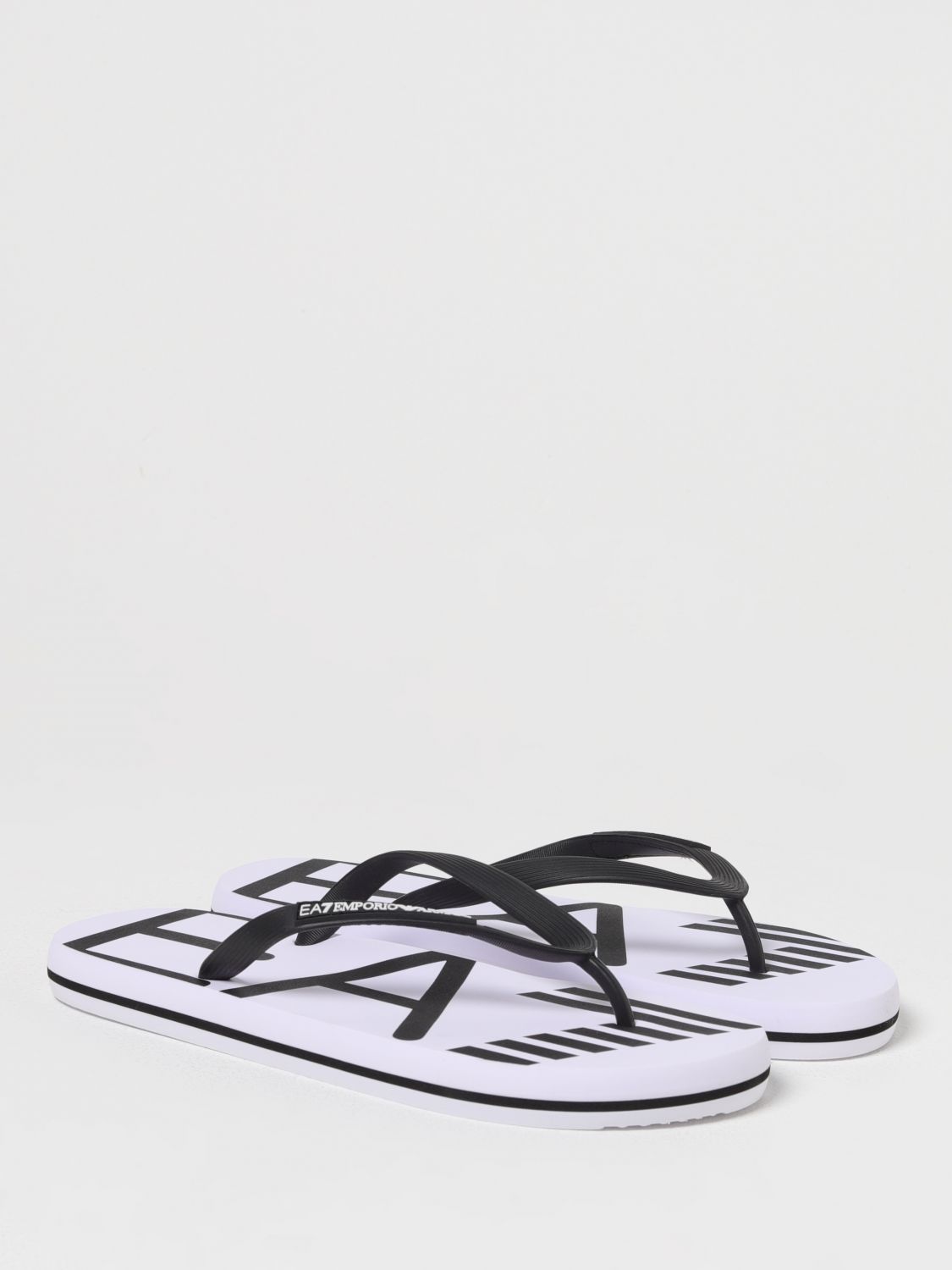 Ea7 Sandals Men Black