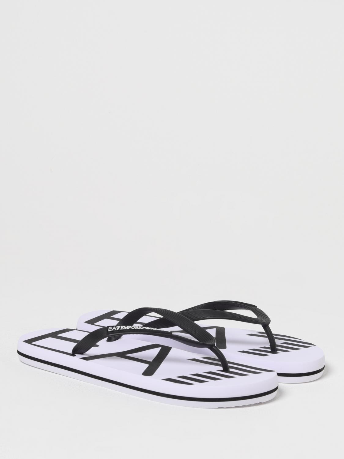 Ea7 Sandals Men Black