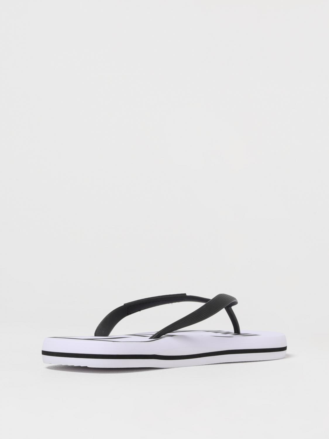 Ea7 Sandals Men Black