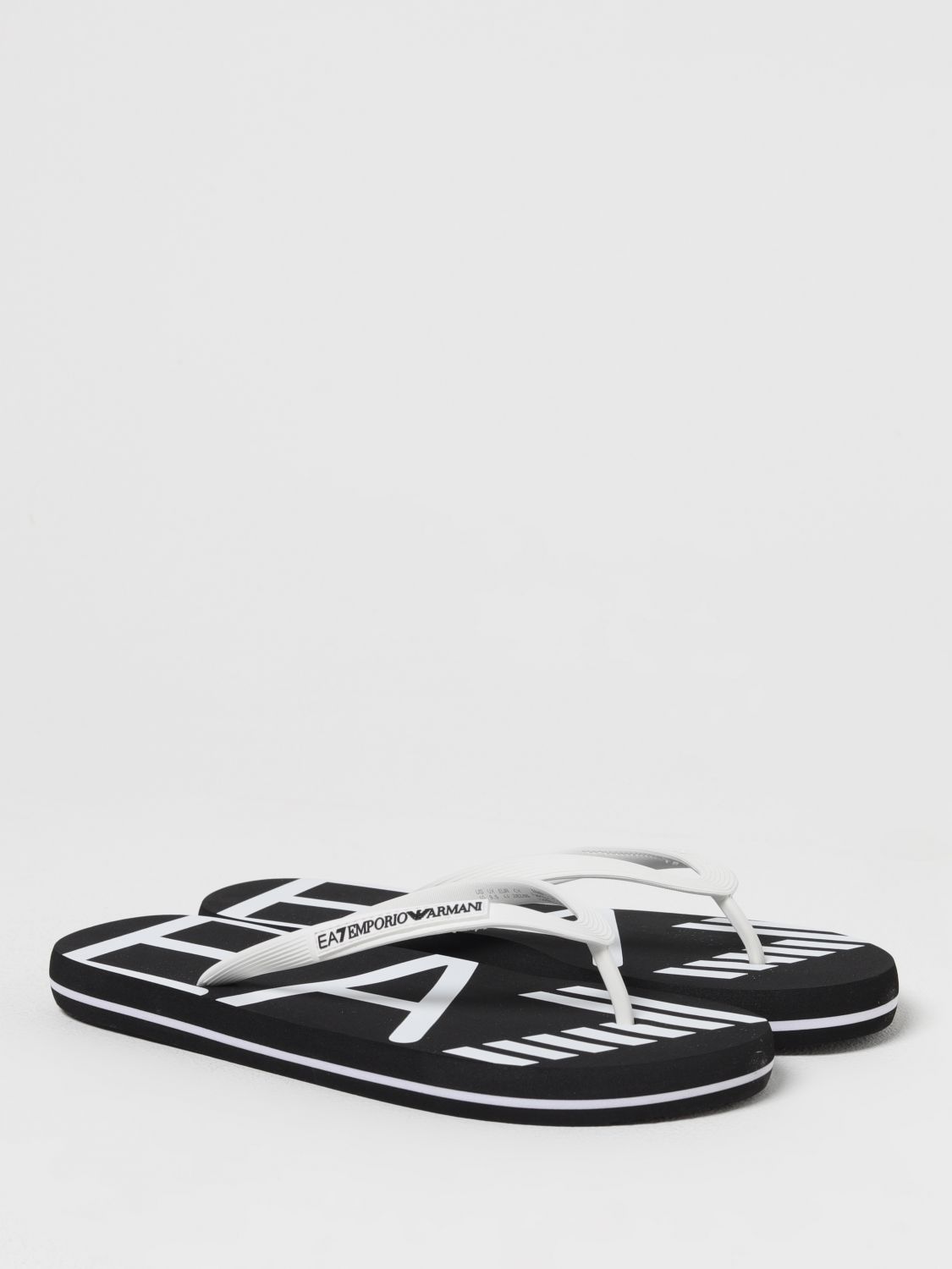 Ea7 Sandals Men Black