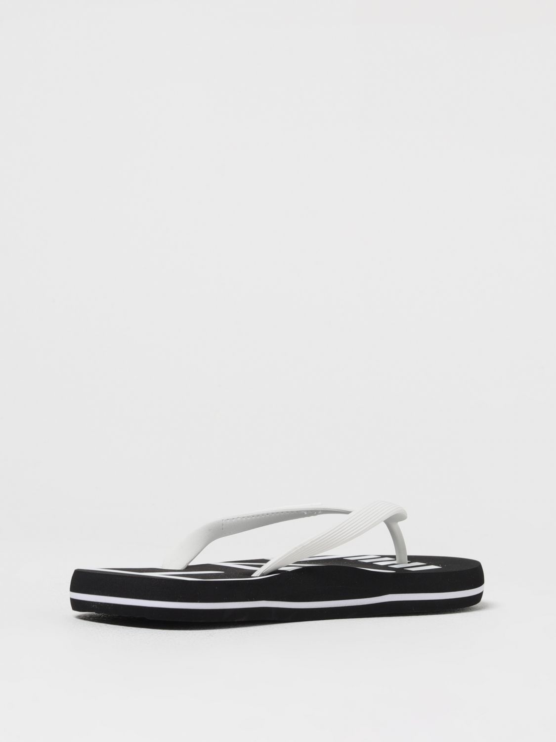 Ea7 Sandals Men Black