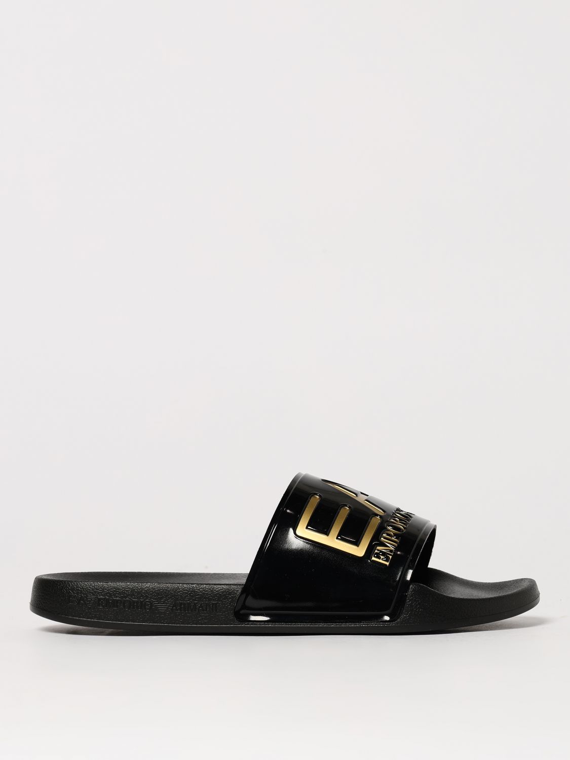 Ea7 Sandals Men Beige