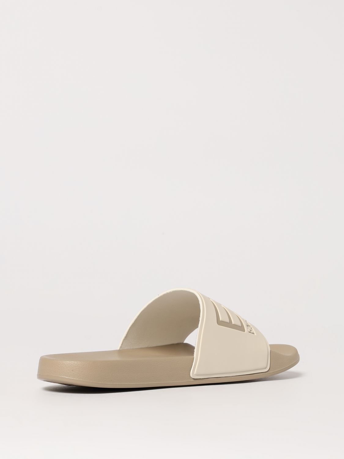 Ea7 Sandals Men Beige