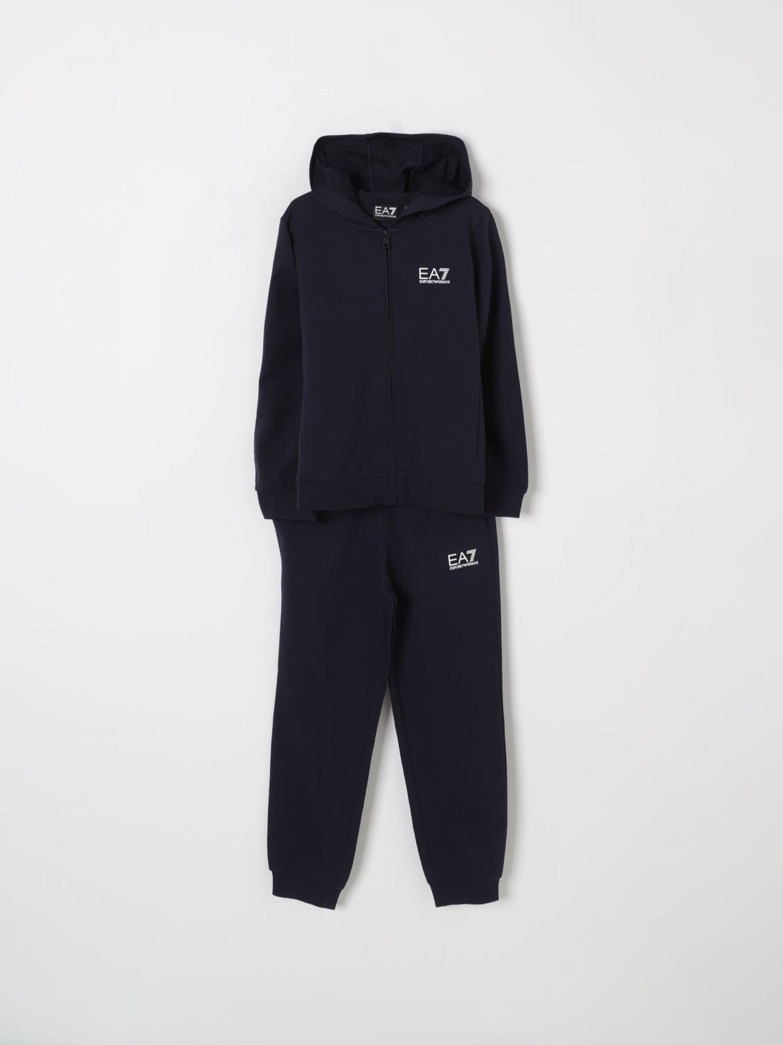 Ea7 Clothing Set Kids Blue
