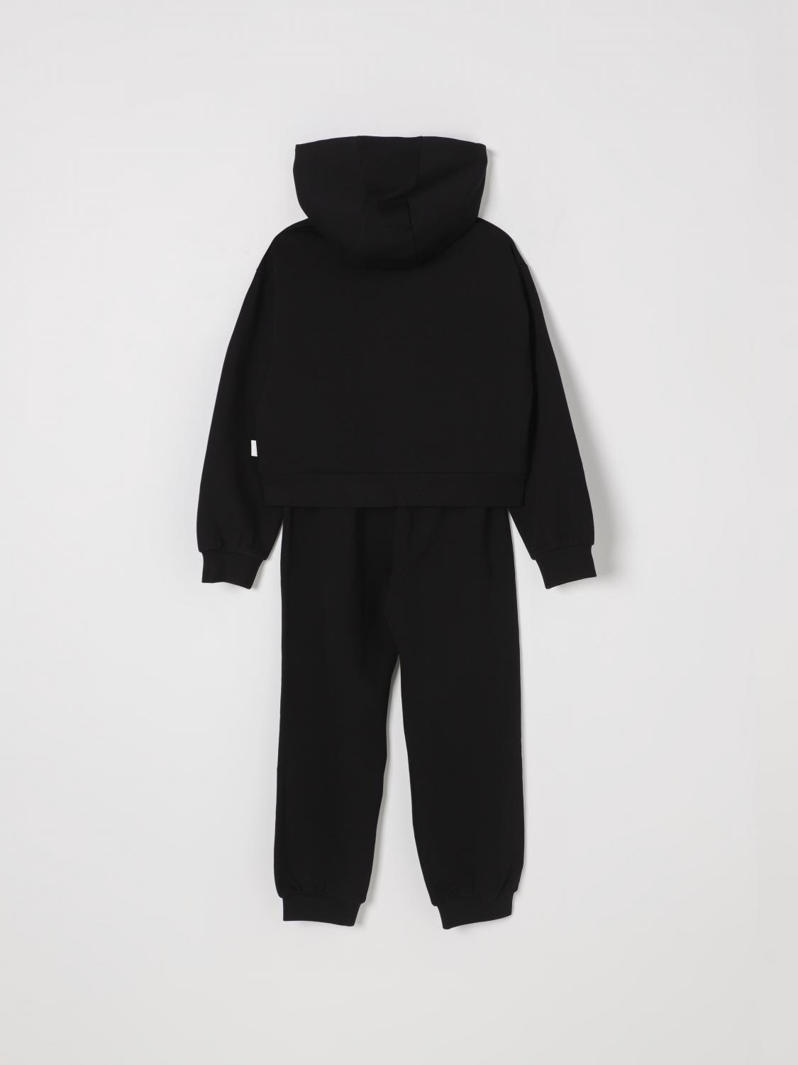Ea7 Co Ords Kids Black