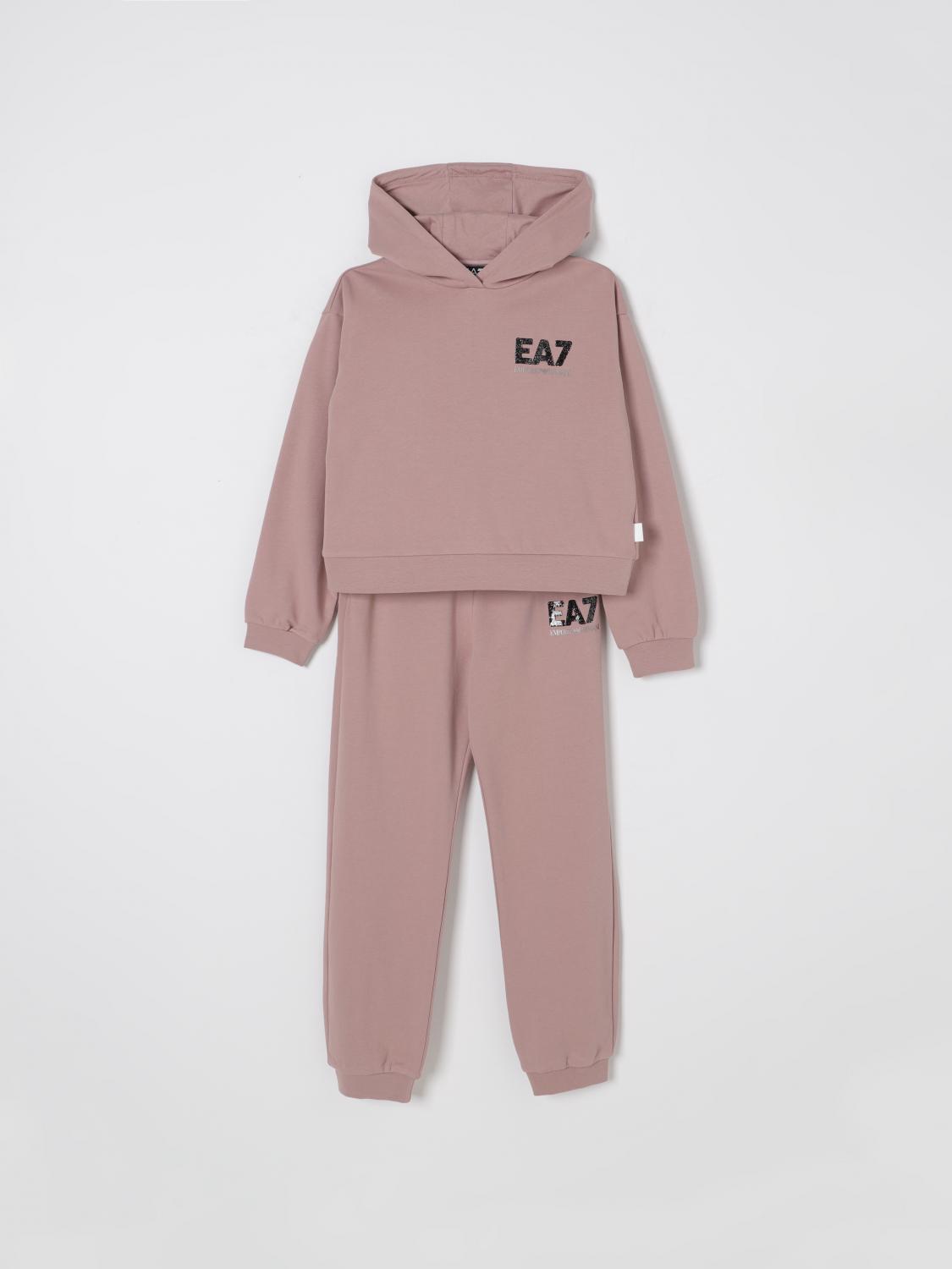 Ea7 Co Ords Kids Black