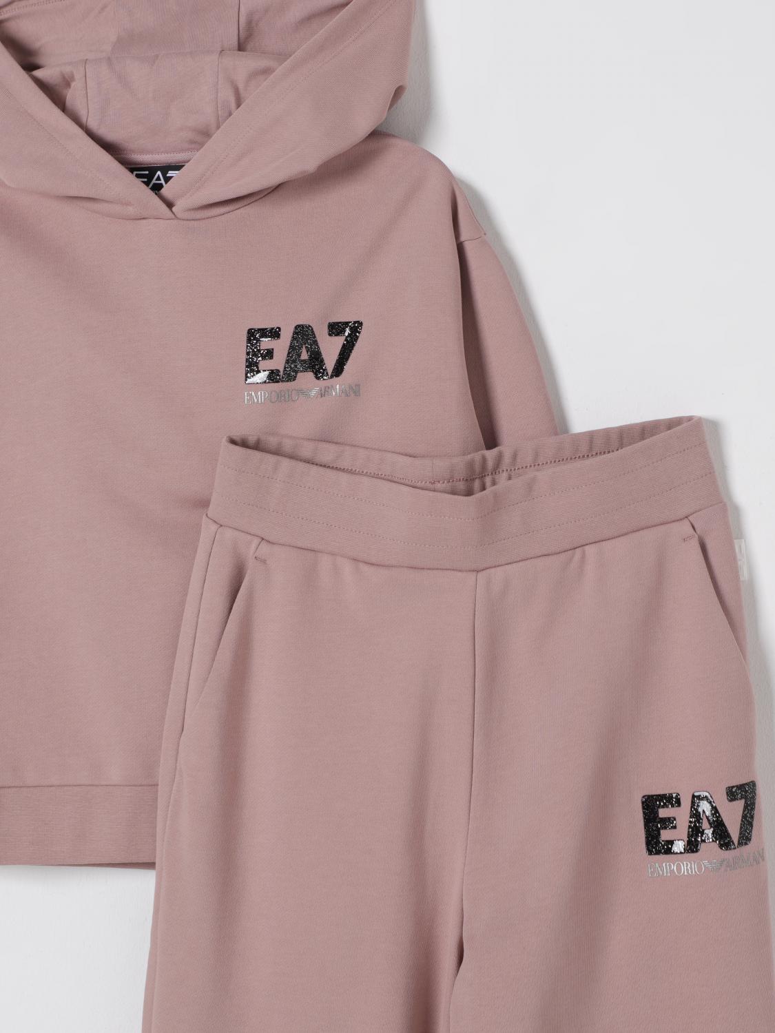 Ea7 Co Ords Kids Black