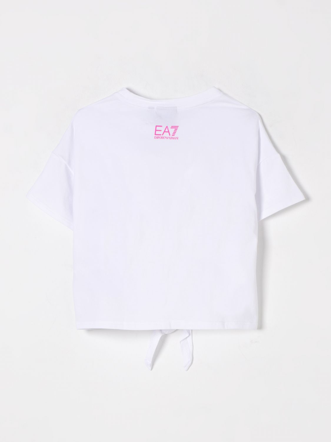 Ea7 T Shirt Kids White