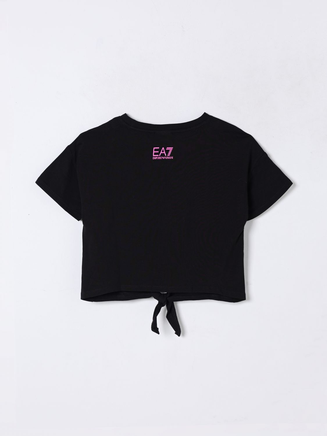 Ea7 T Shirt Kids Black
