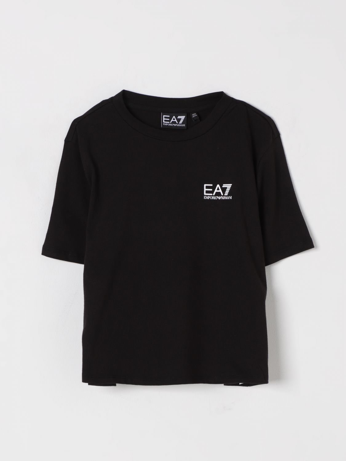 Ea7 T Shirt Kids Black