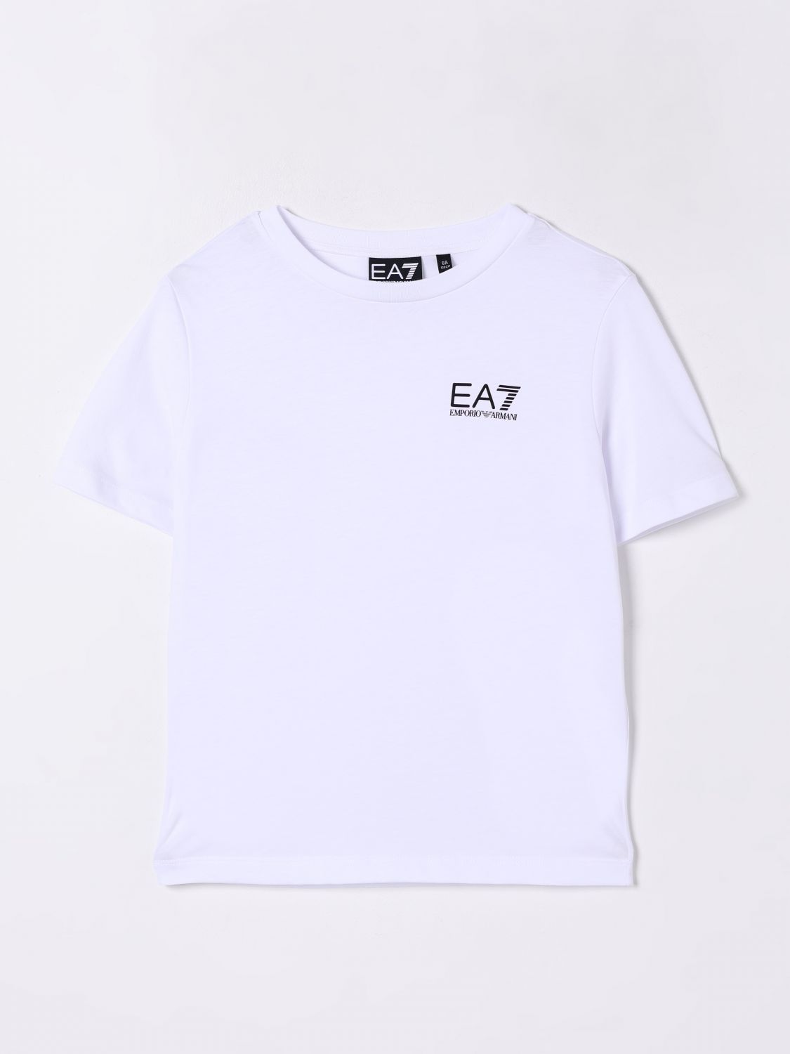 Ea7 T Shirt Kids Beige