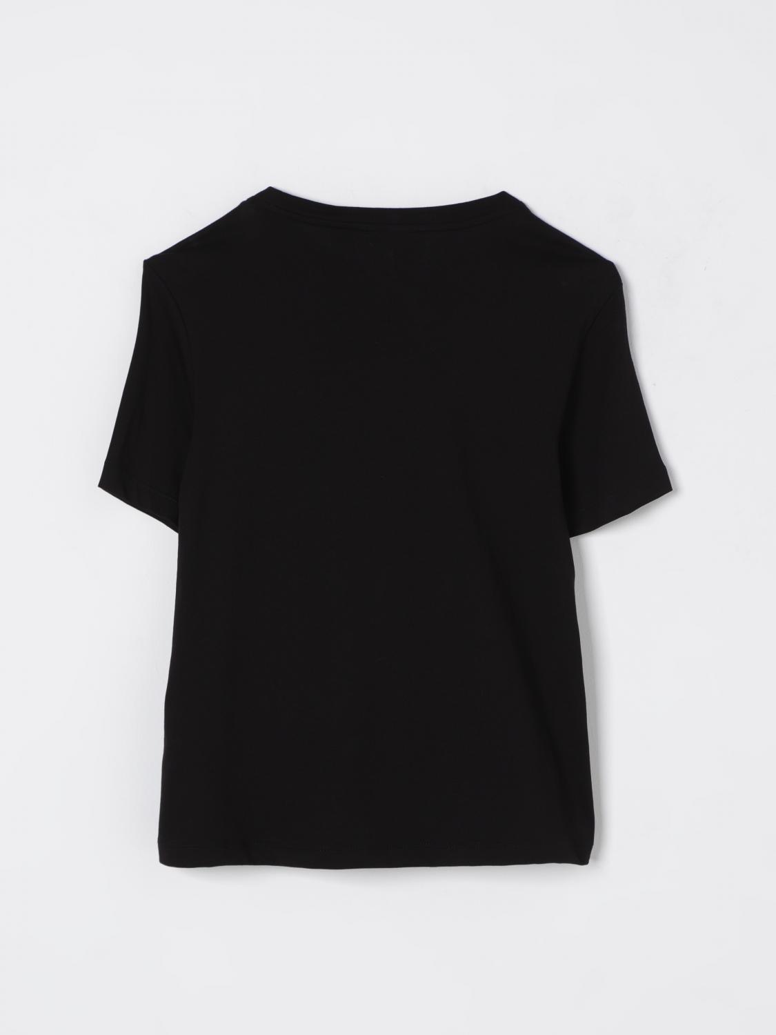 Ea7 T Shirt Kids Black