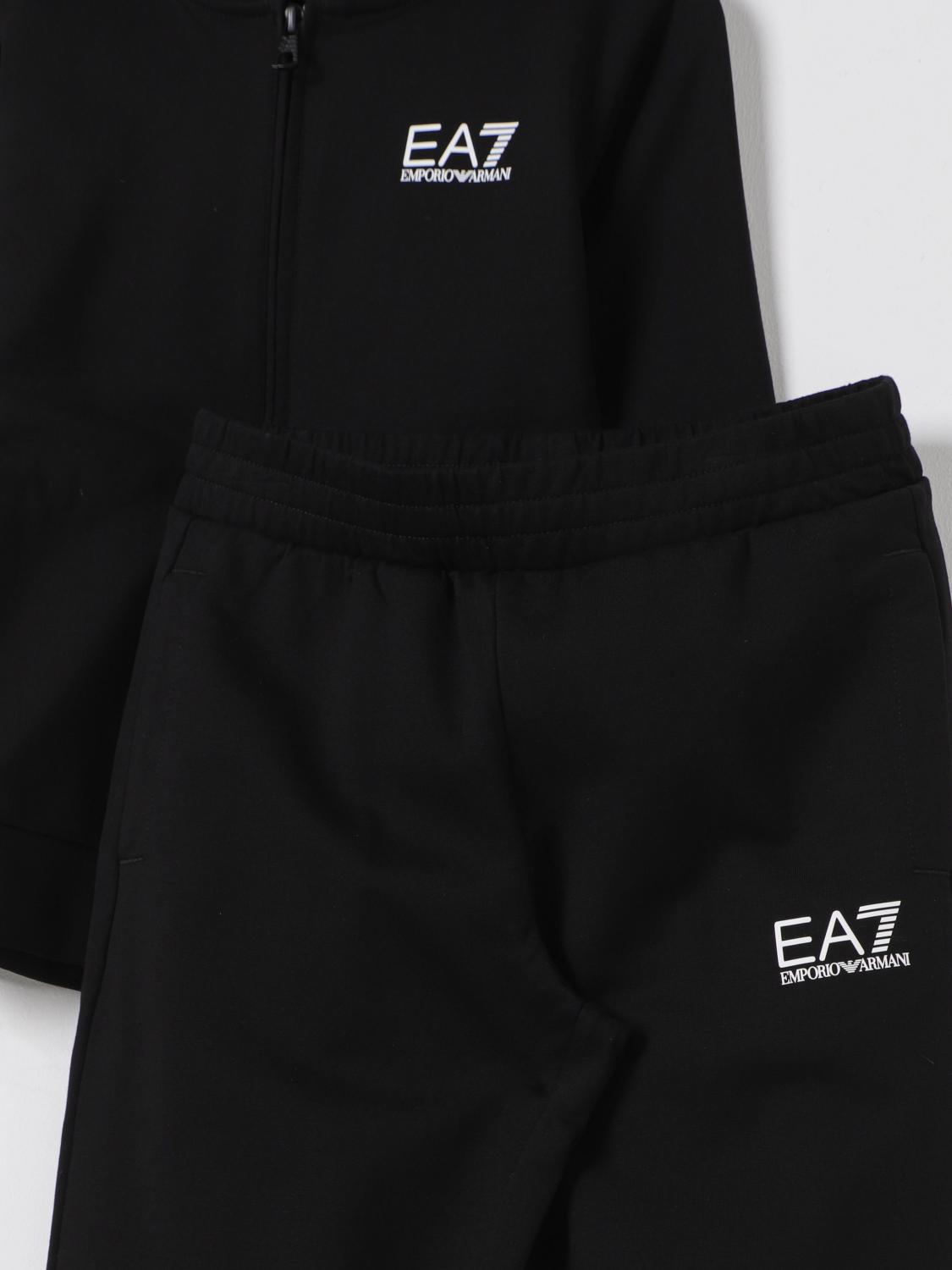 Ea7 Clothing Set Kids Black