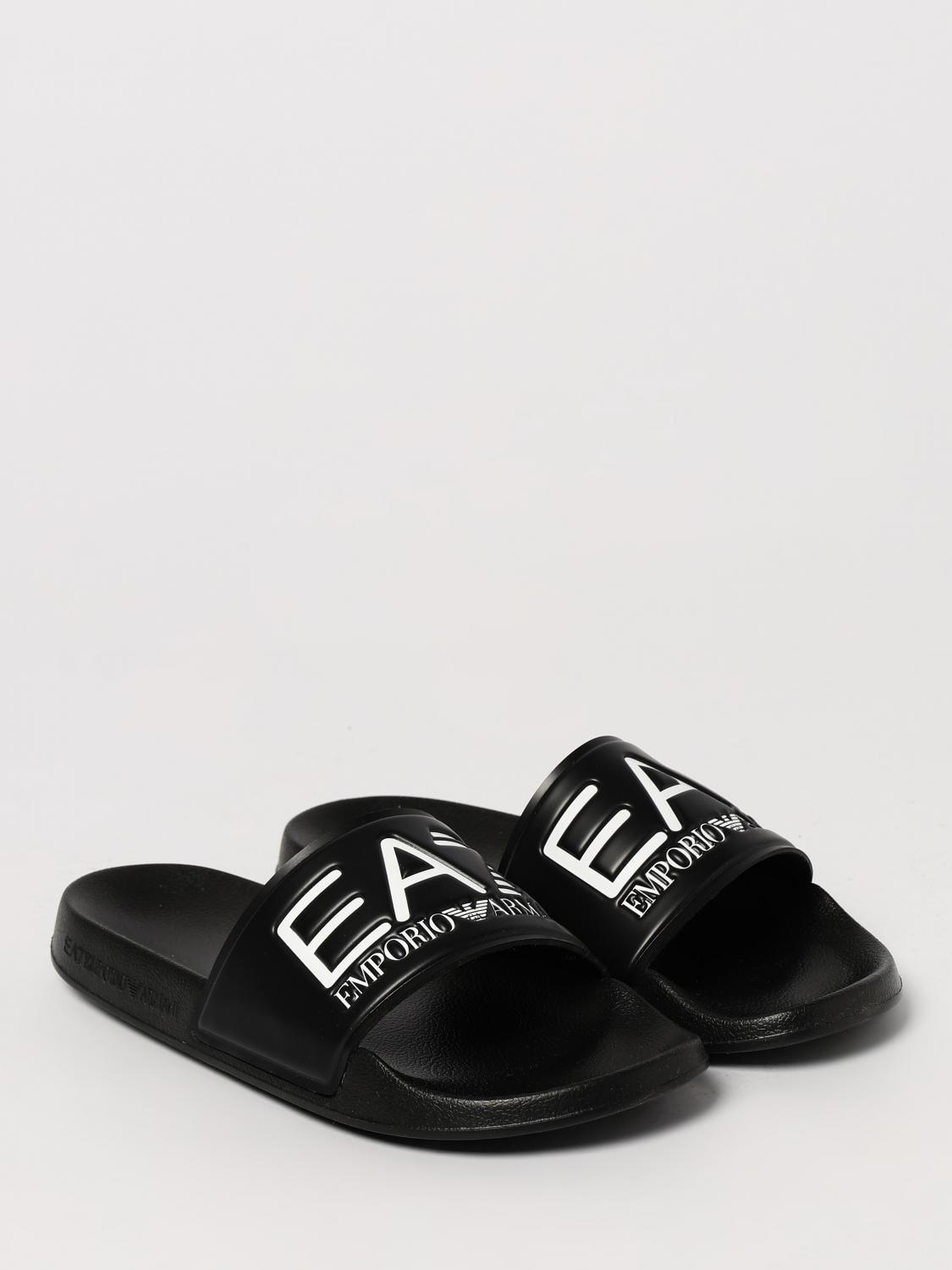 Ea7 Shoes Kids Black