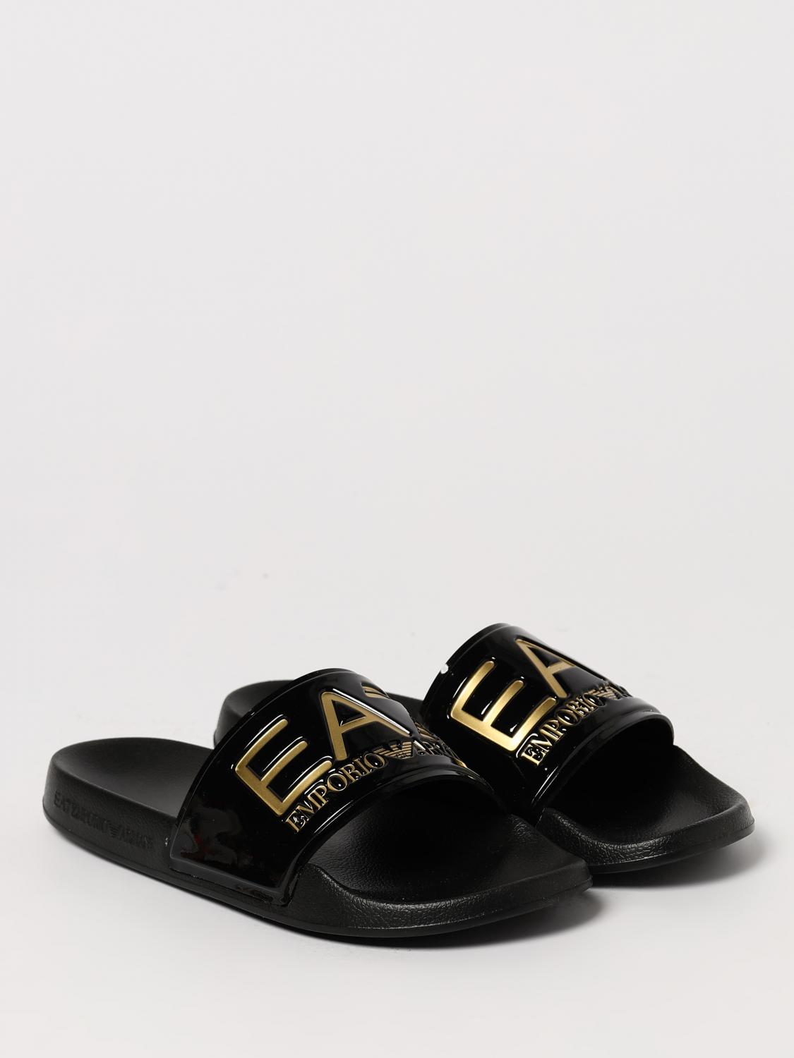 Ea7 Shoes Kids Black