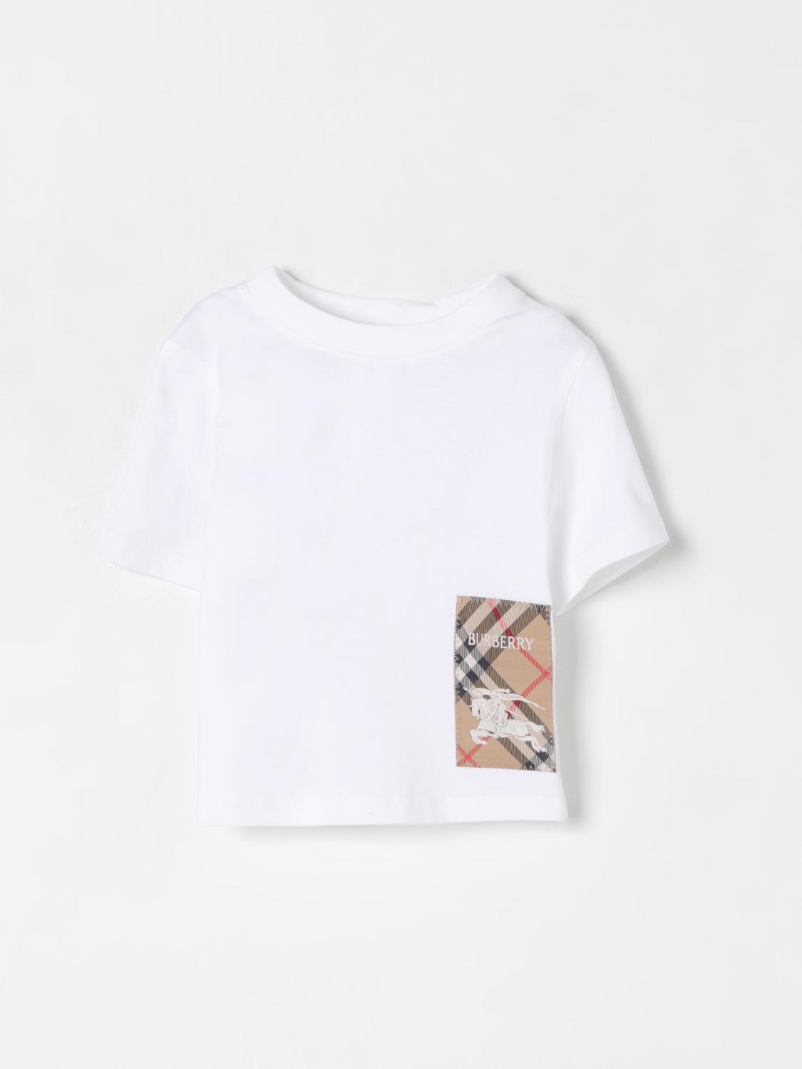 Burberry T Shirt Kids White
