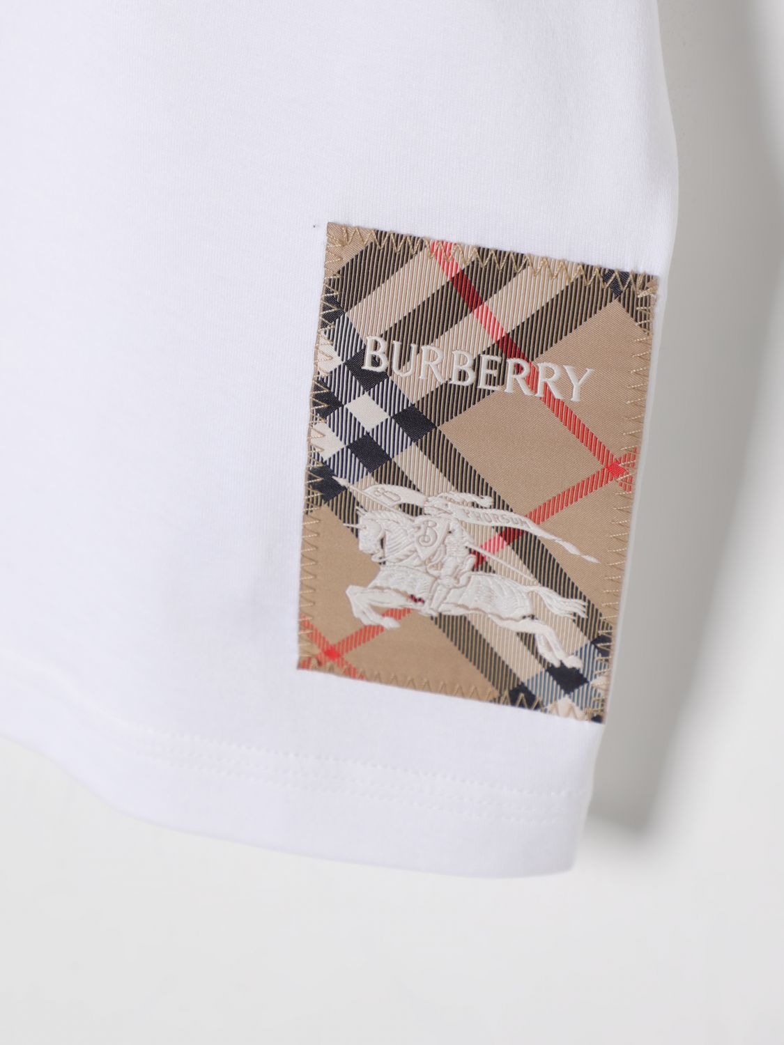 Burberry T Shirt Kids White