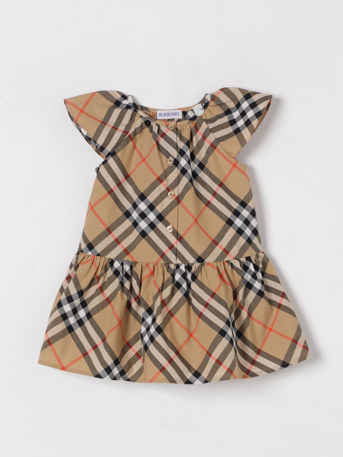 Burberry Romper Kids Beige