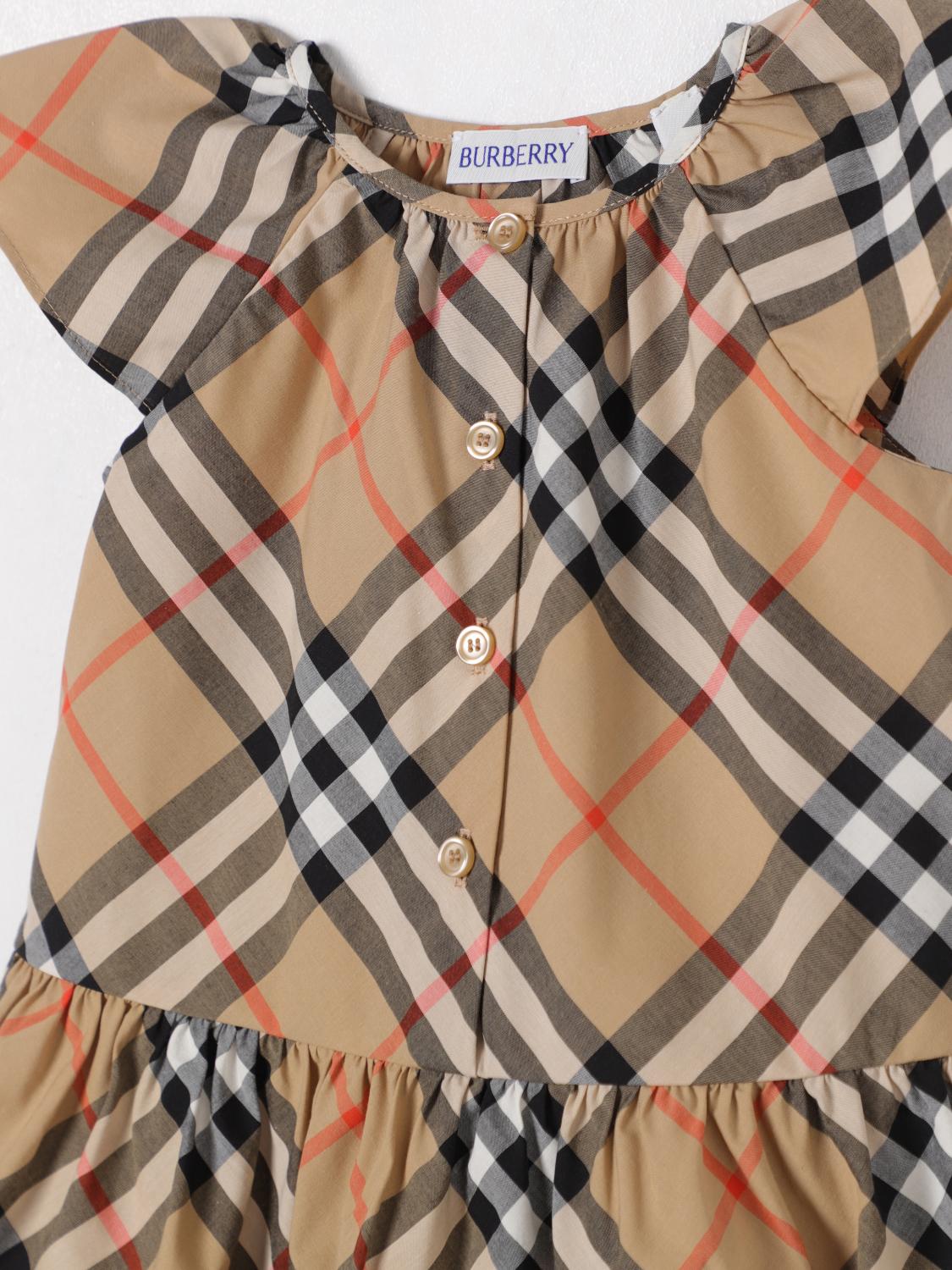 Burberry Romper Kids Beige