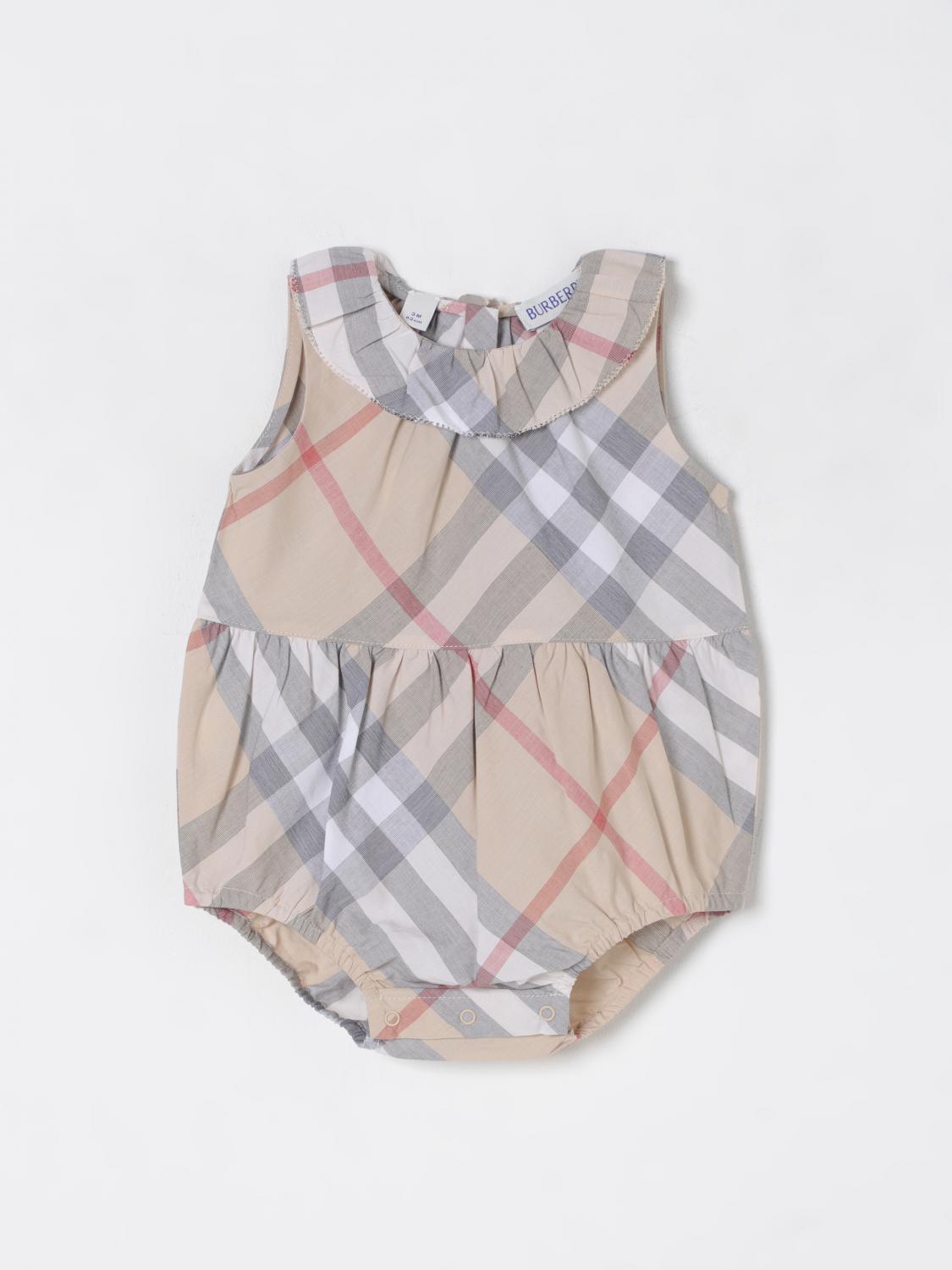 Burberry Romper Kids Beige