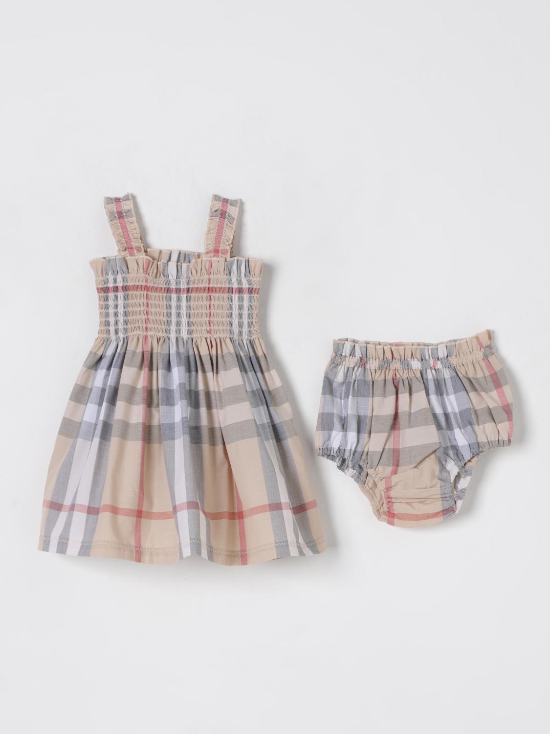 Burberry Romper Kids Beige