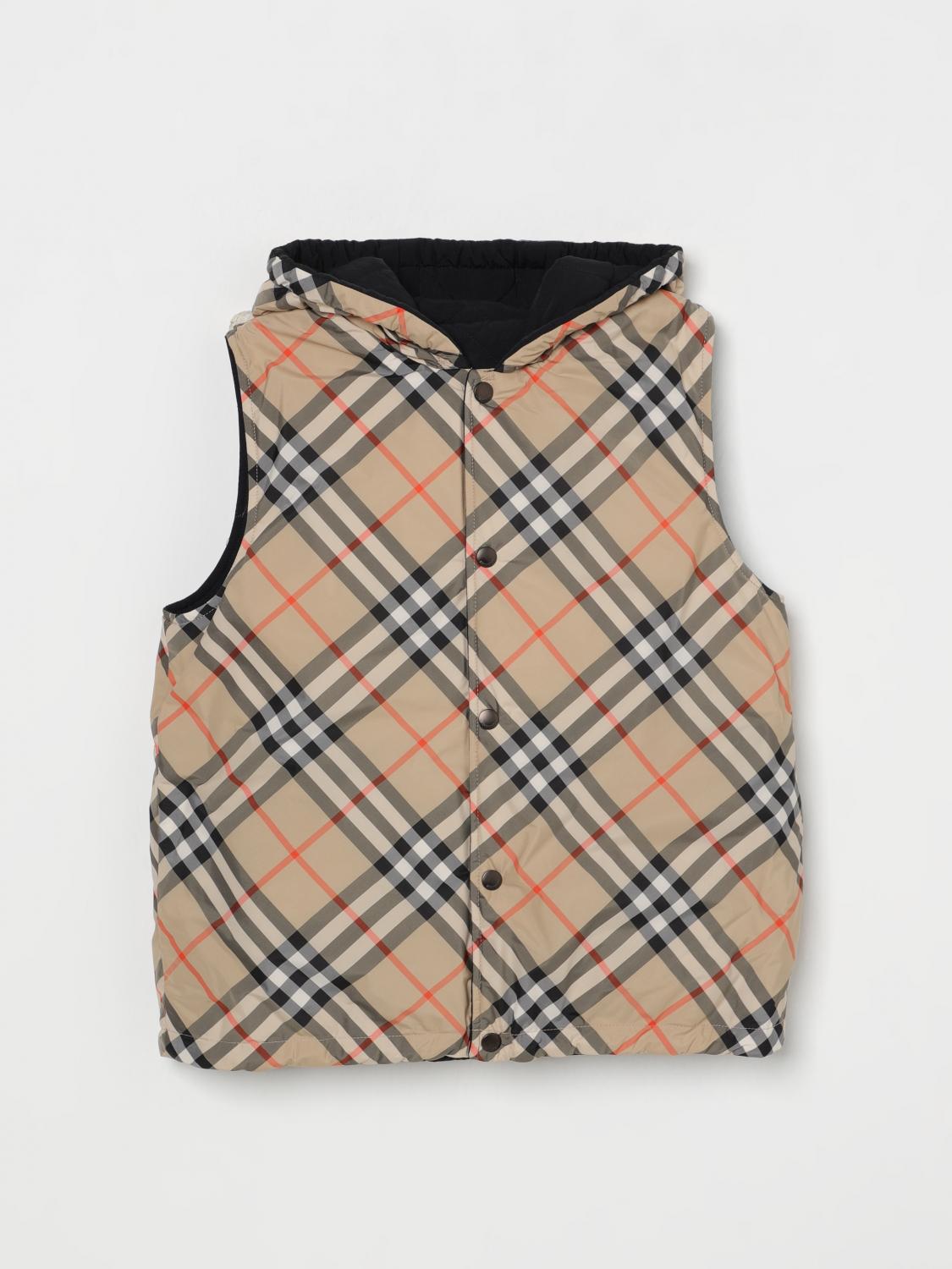 Burberry Waistcoat Kids Beige
