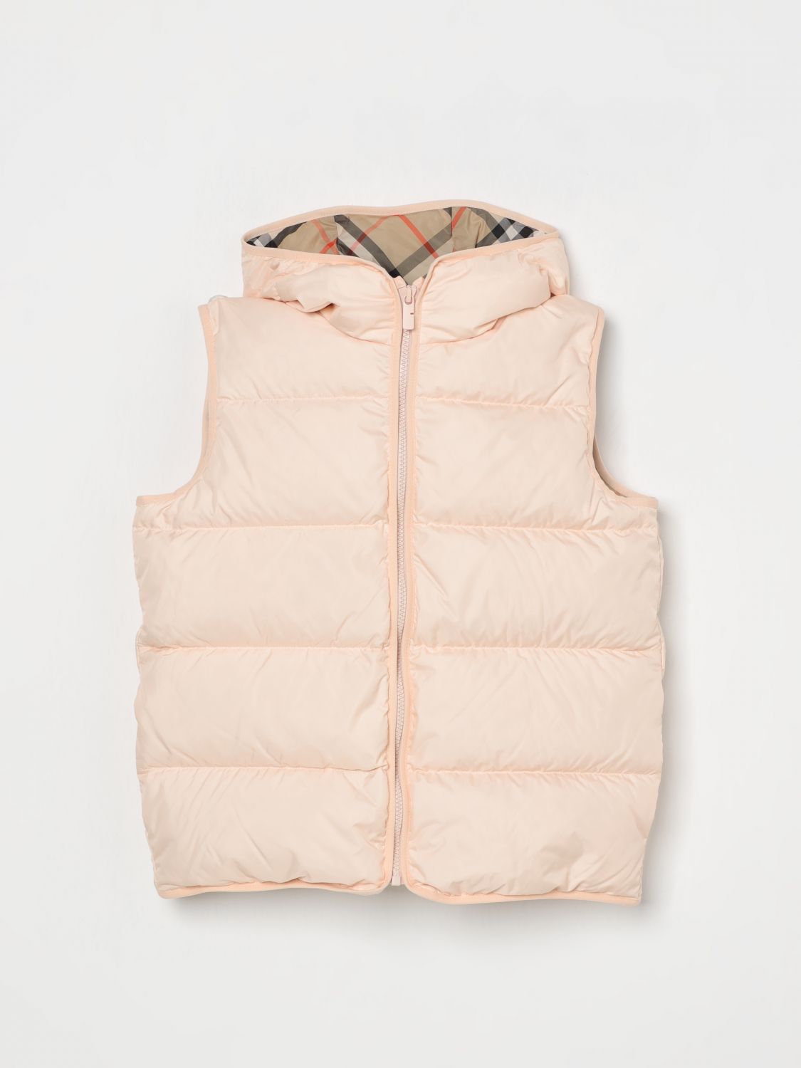 Burberry Waistcoat Kids Blush Pink