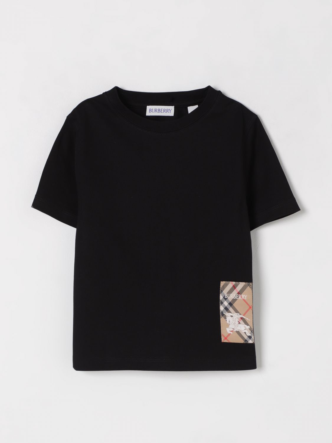 Burberry T Shirt Kids Black