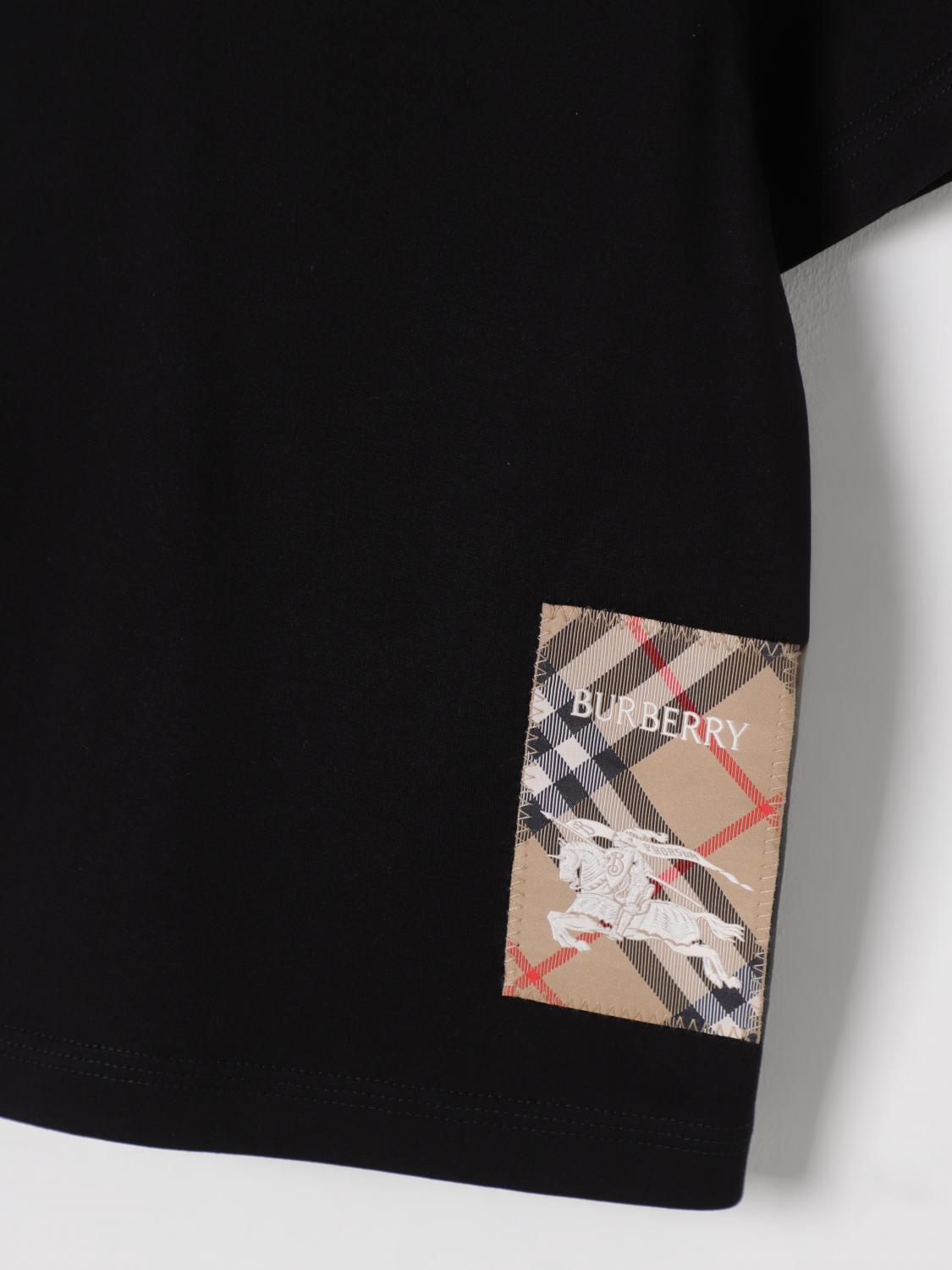Burberry T Shirt Kids Black