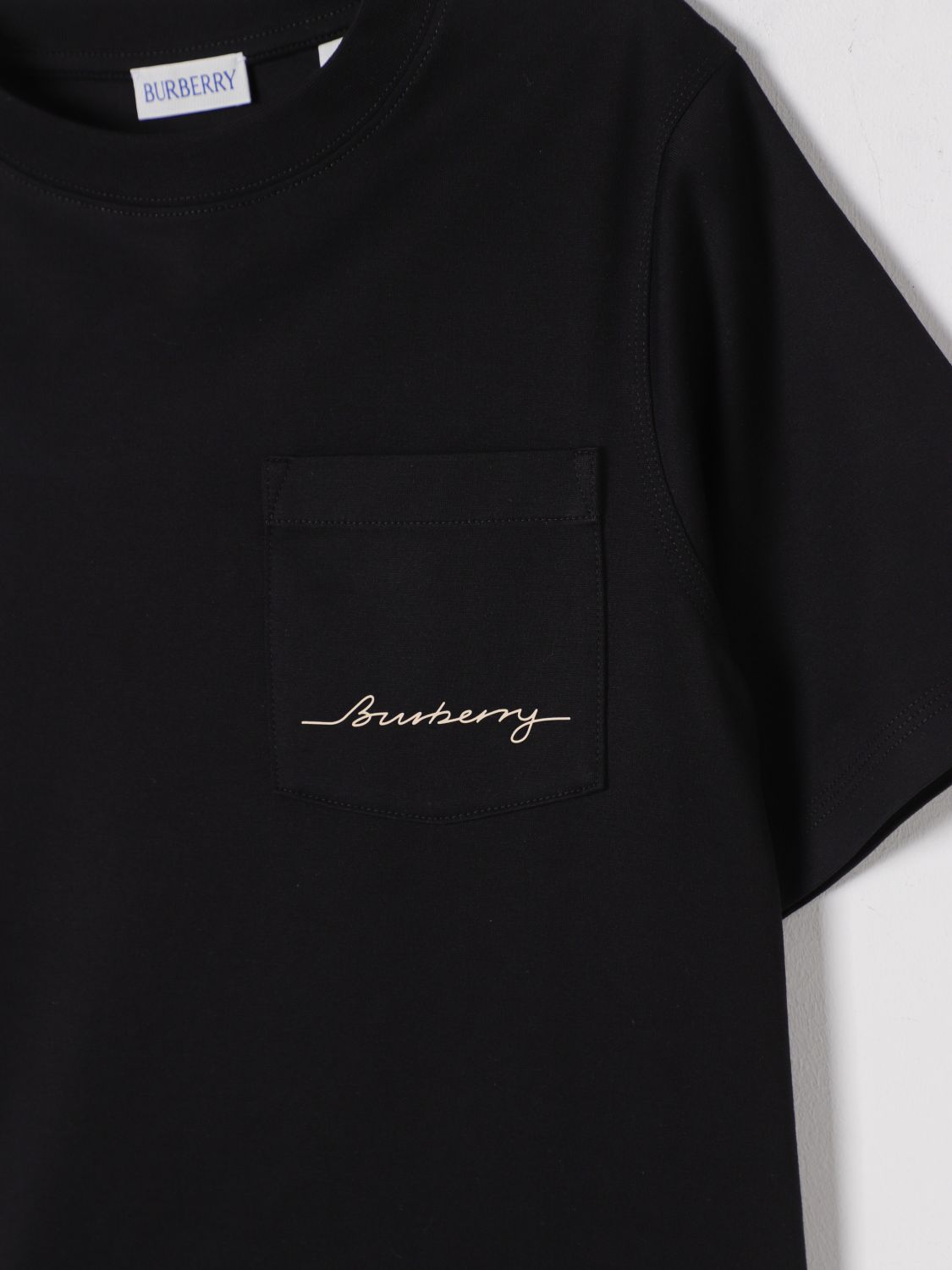 Burberry T Shirt Kids Black