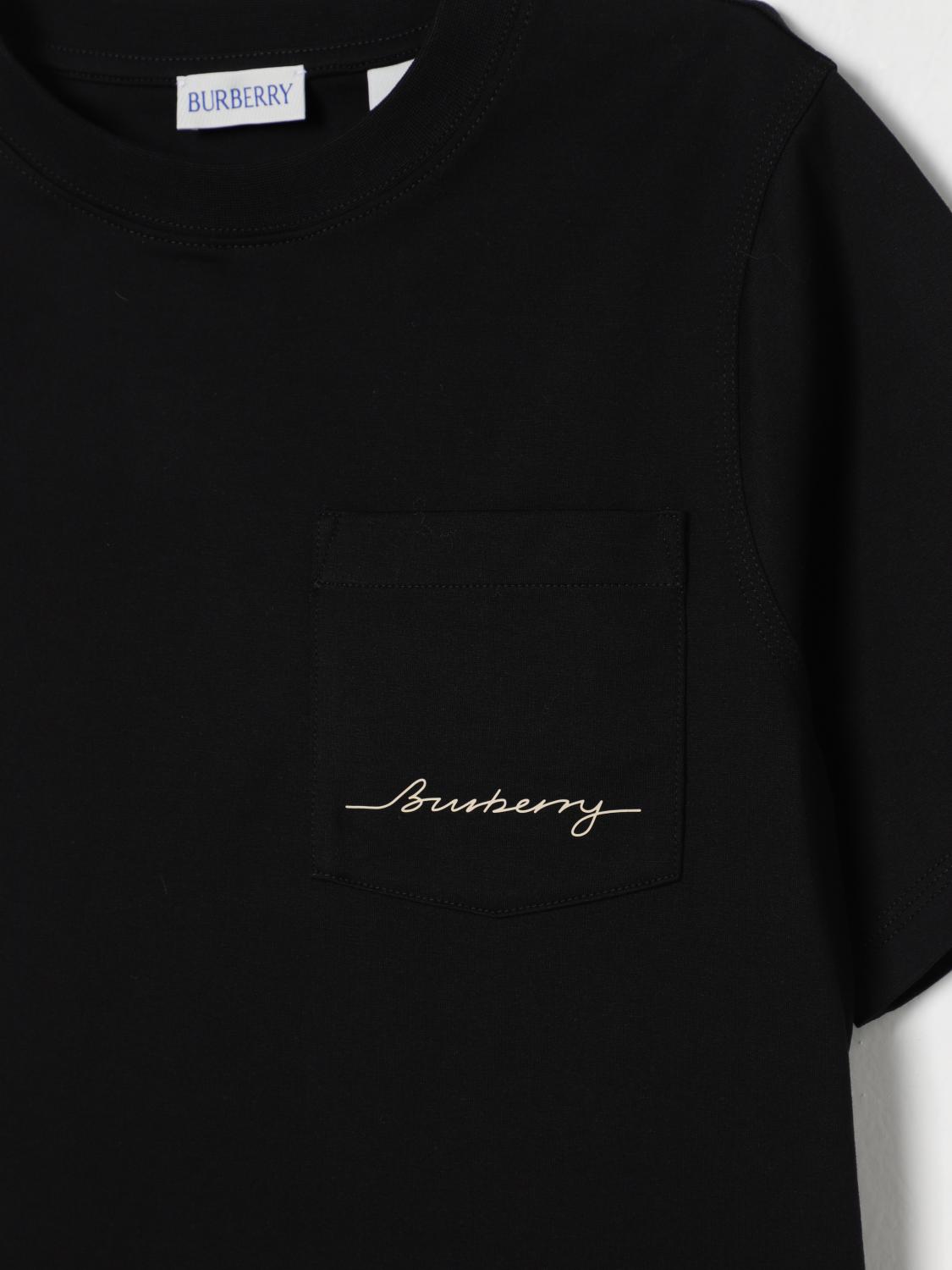 Burberry T Shirt Kids Black