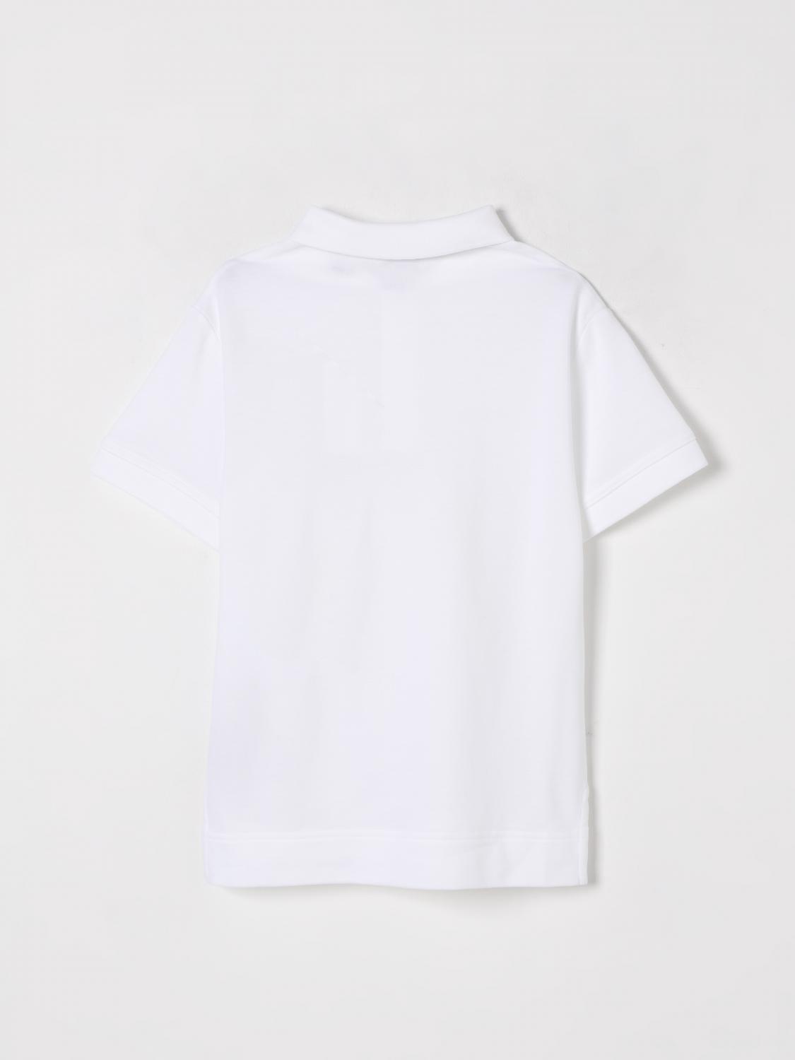 Burberry Polo Shirt Kids White