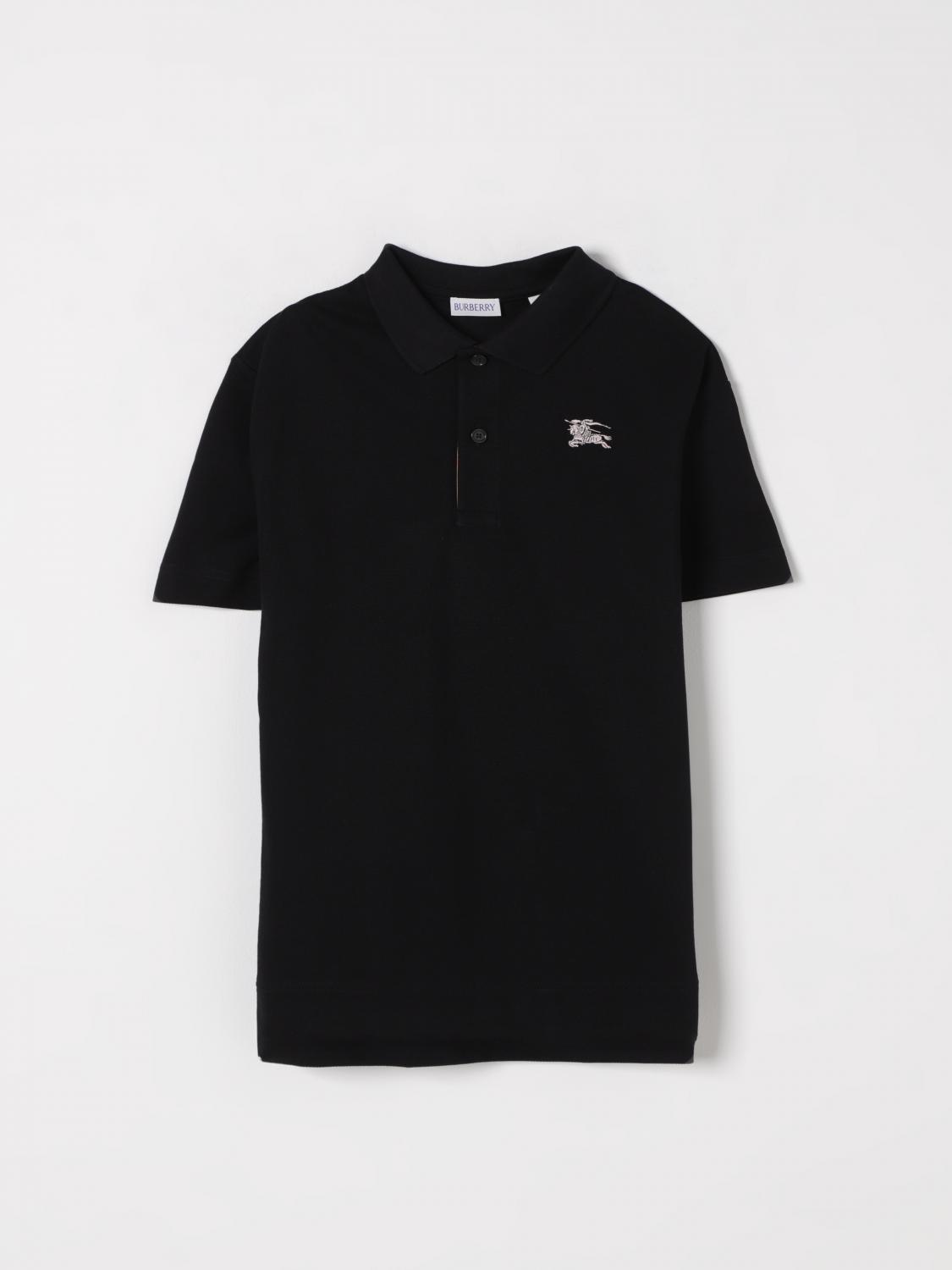 Burberry Polo Shirt Kids Black