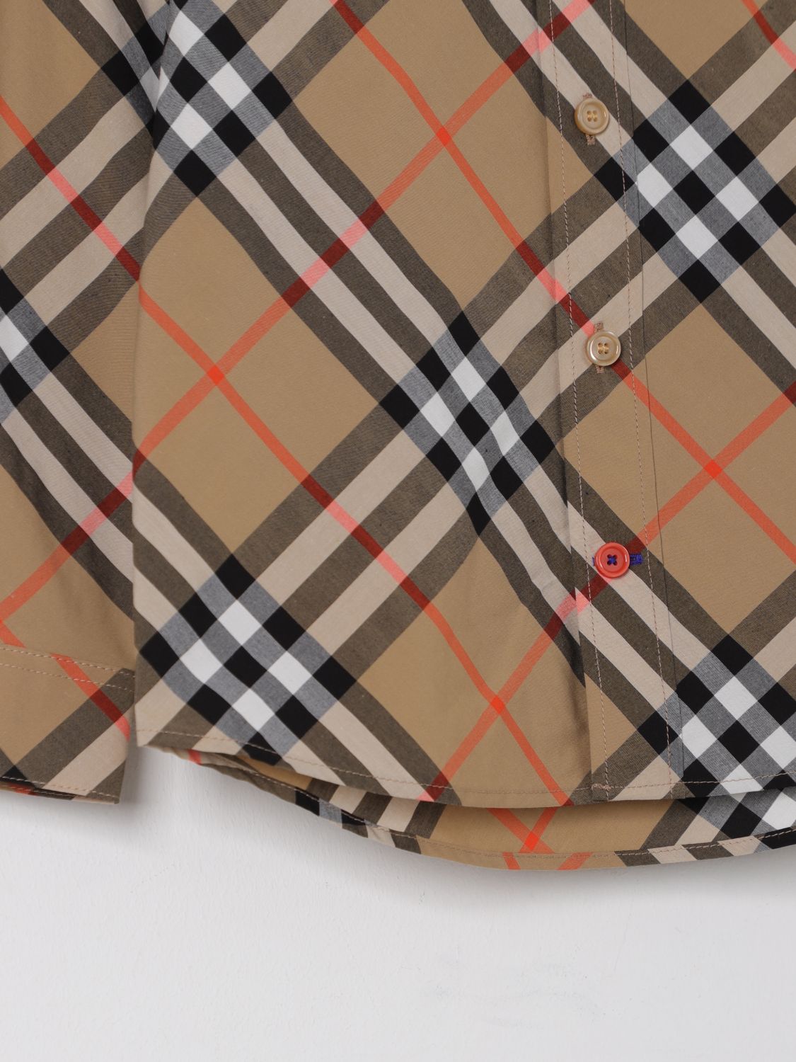 Burberry Shirt Kids Beige
