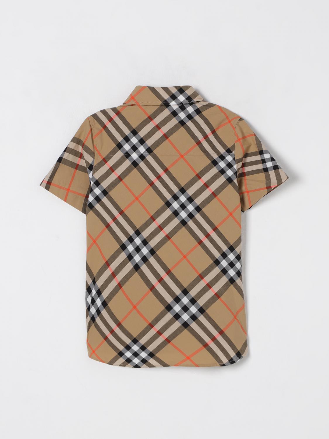 Burberry Shirt Kids Beige