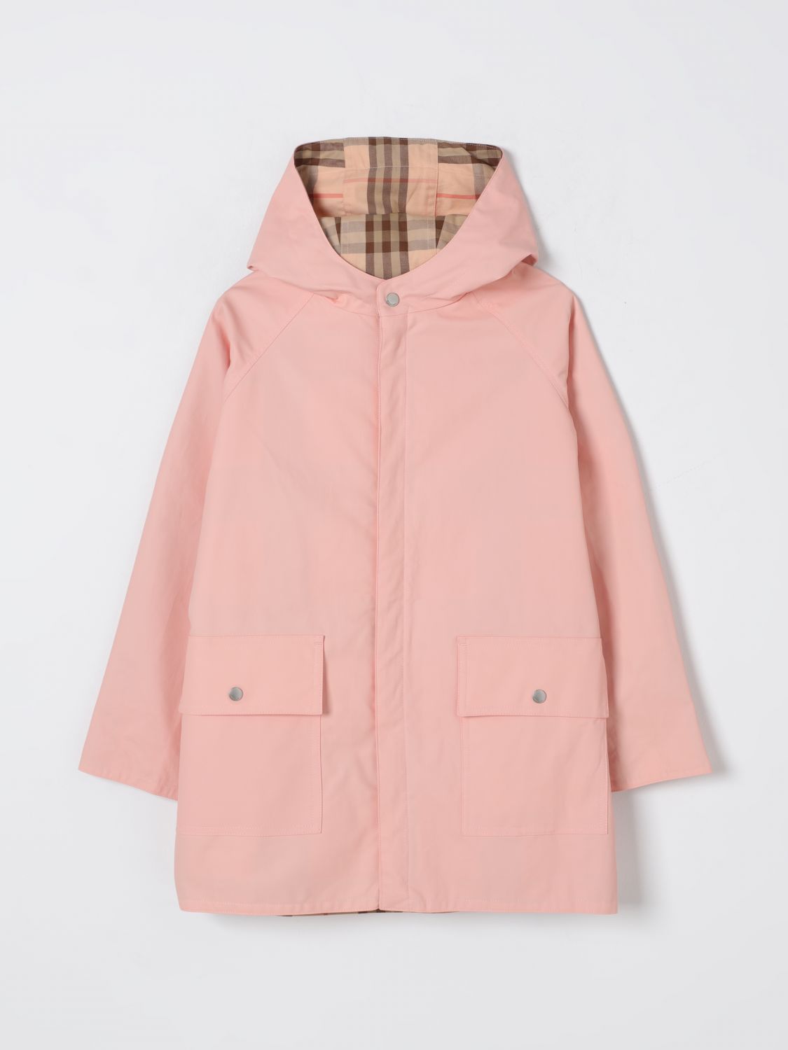 Burberry Coat Kids Pink